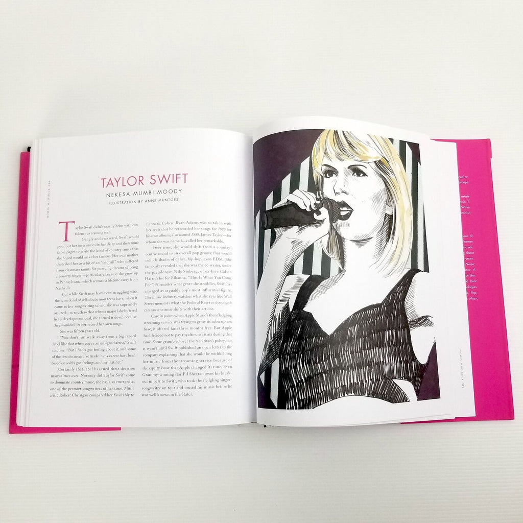 Women Who Rock: Bessie to Beyonce, Girl Groups to Riot Grrrl Hardcover Book