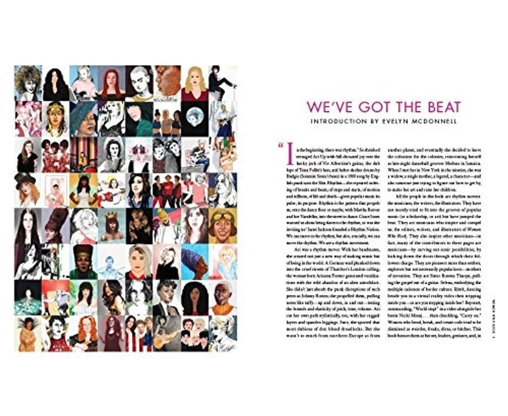 Women Who Rock: Bessie to Beyonce, Girl Groups to Riot Grrrl Hardcover Book