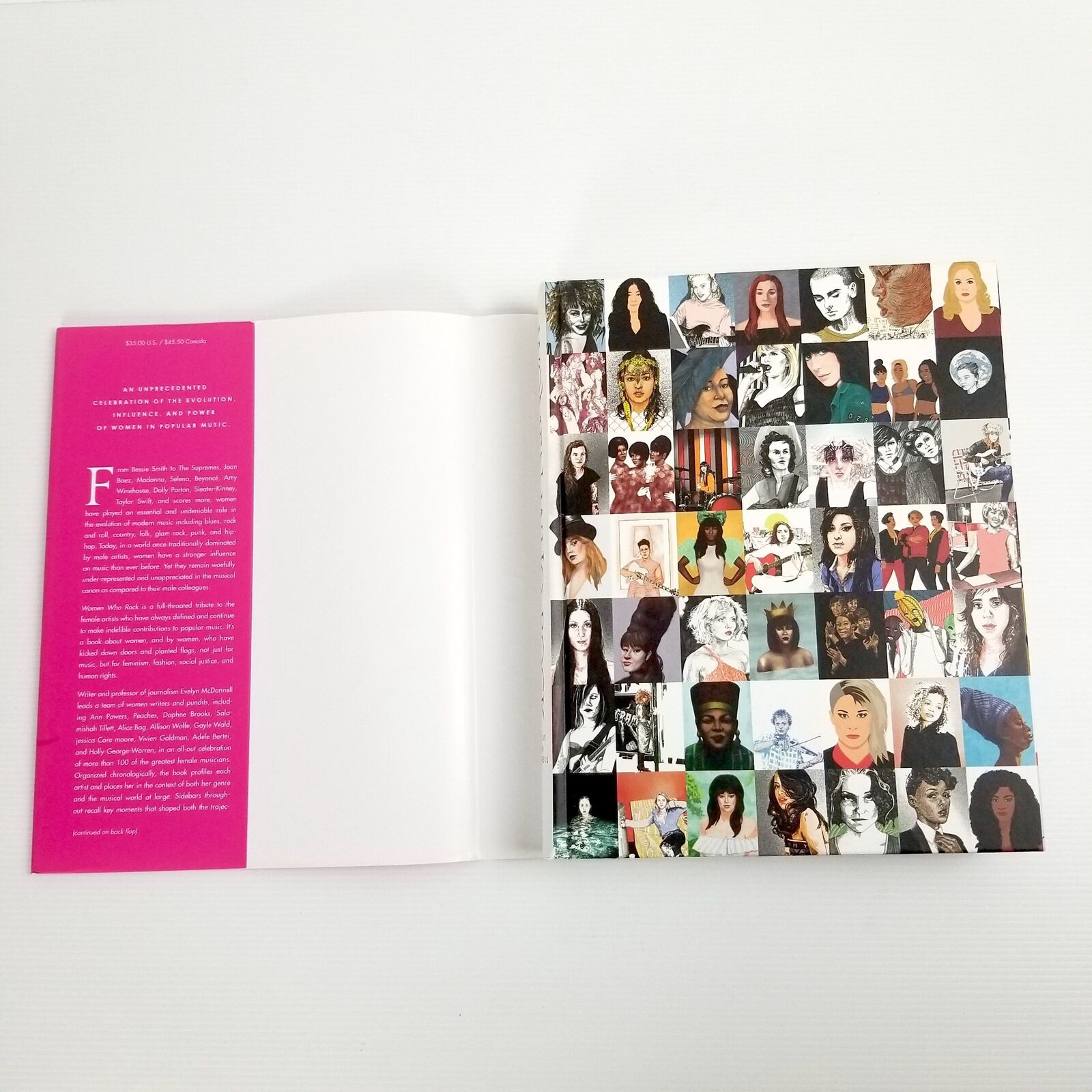 Women Who Rock: Bessie to Beyonce, Girl Groups to Riot Grrrl Hardcover Book