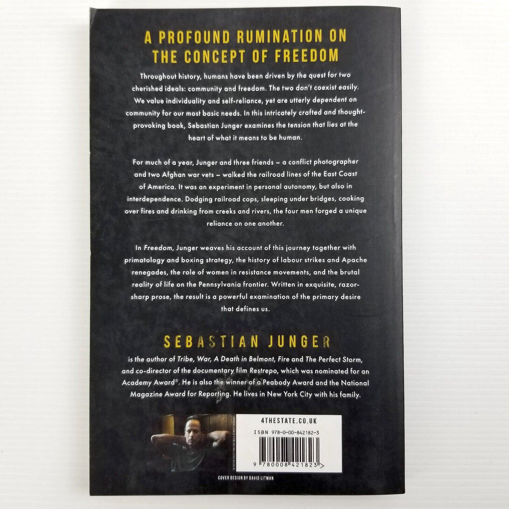 Freedom by Sebastian Junger (Paperback 2021)