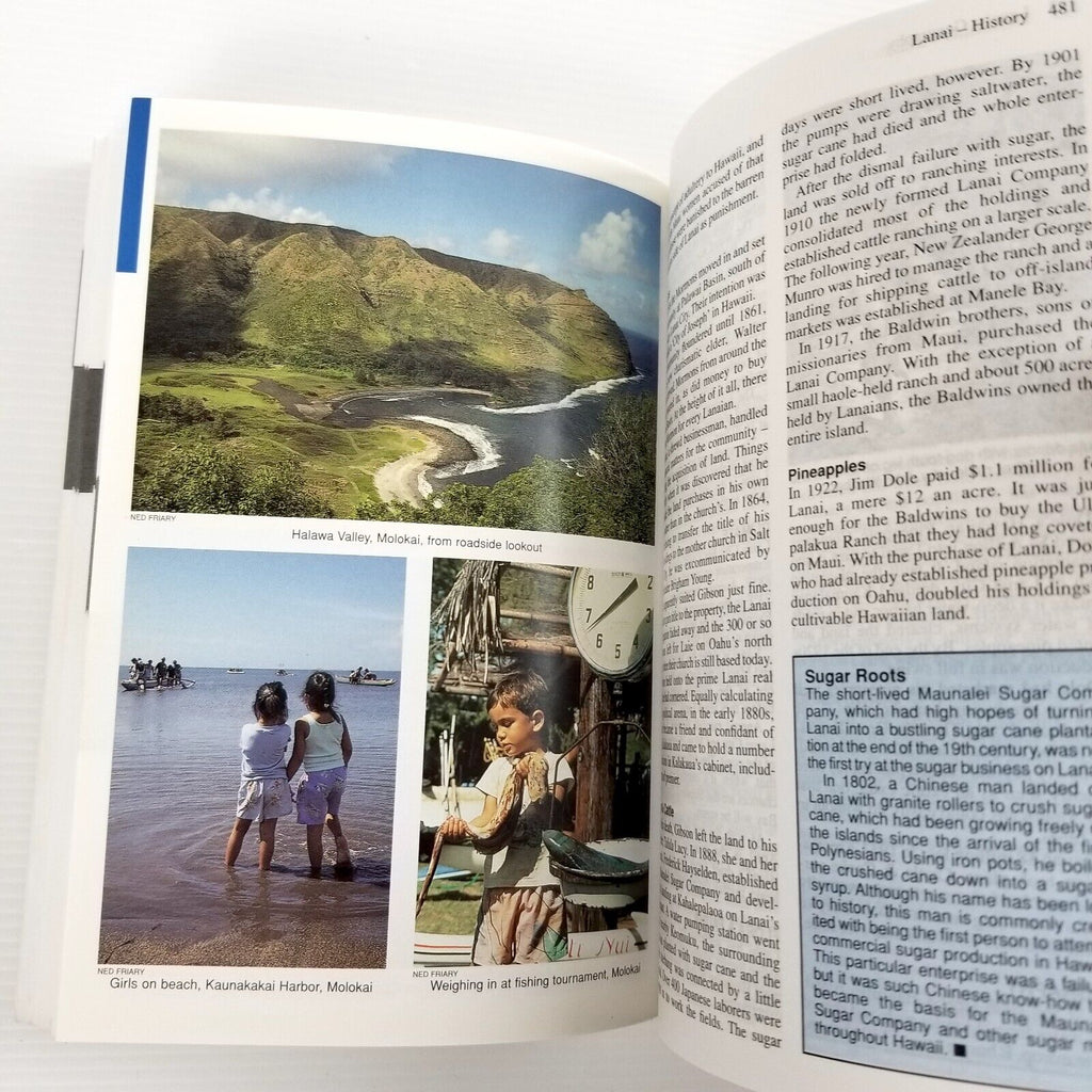 Hawaii Travel Guide Lonely Planet (Paperback, 1997) Portable Illustrated Maps