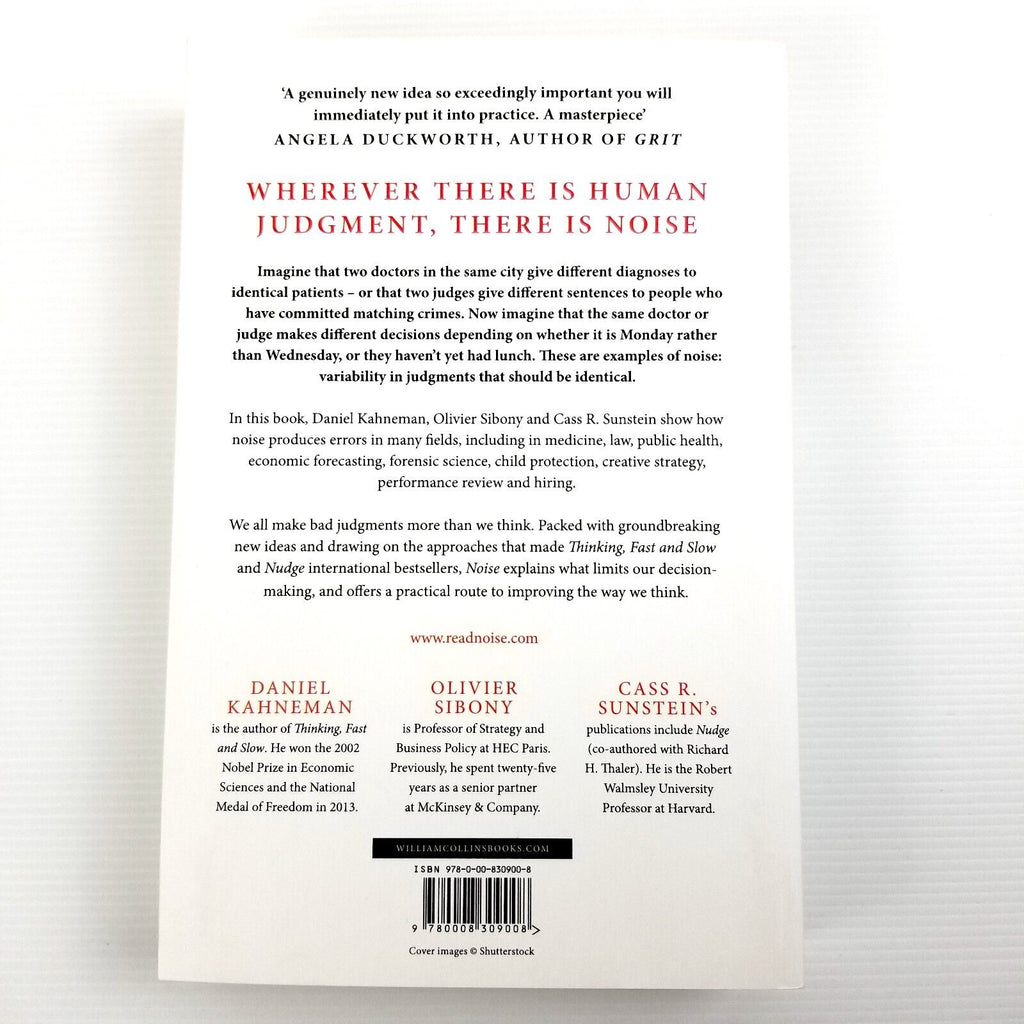 Noise by Olivier Sibony, Daniel Kahneman, Cass R. Sunstein (Paperback, 2021)
