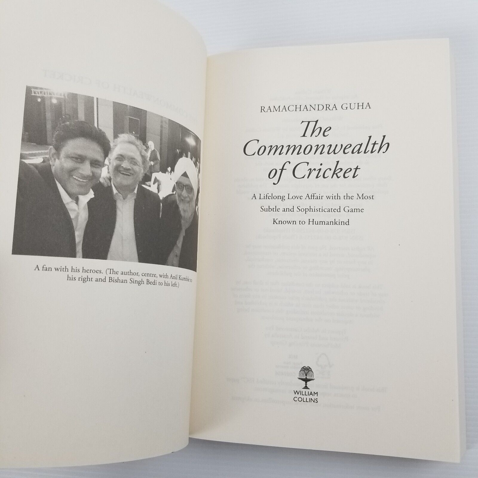 The Commonwealth of Cricket: A Lifelong Love Affair... by Ramachandra Guha