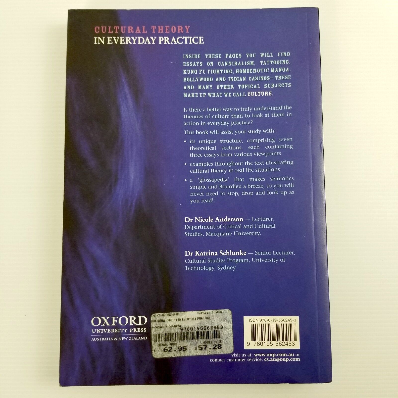 Cultural Theory in Everyday Practice Katrina Schlunke Nicole Anderson Textbook
