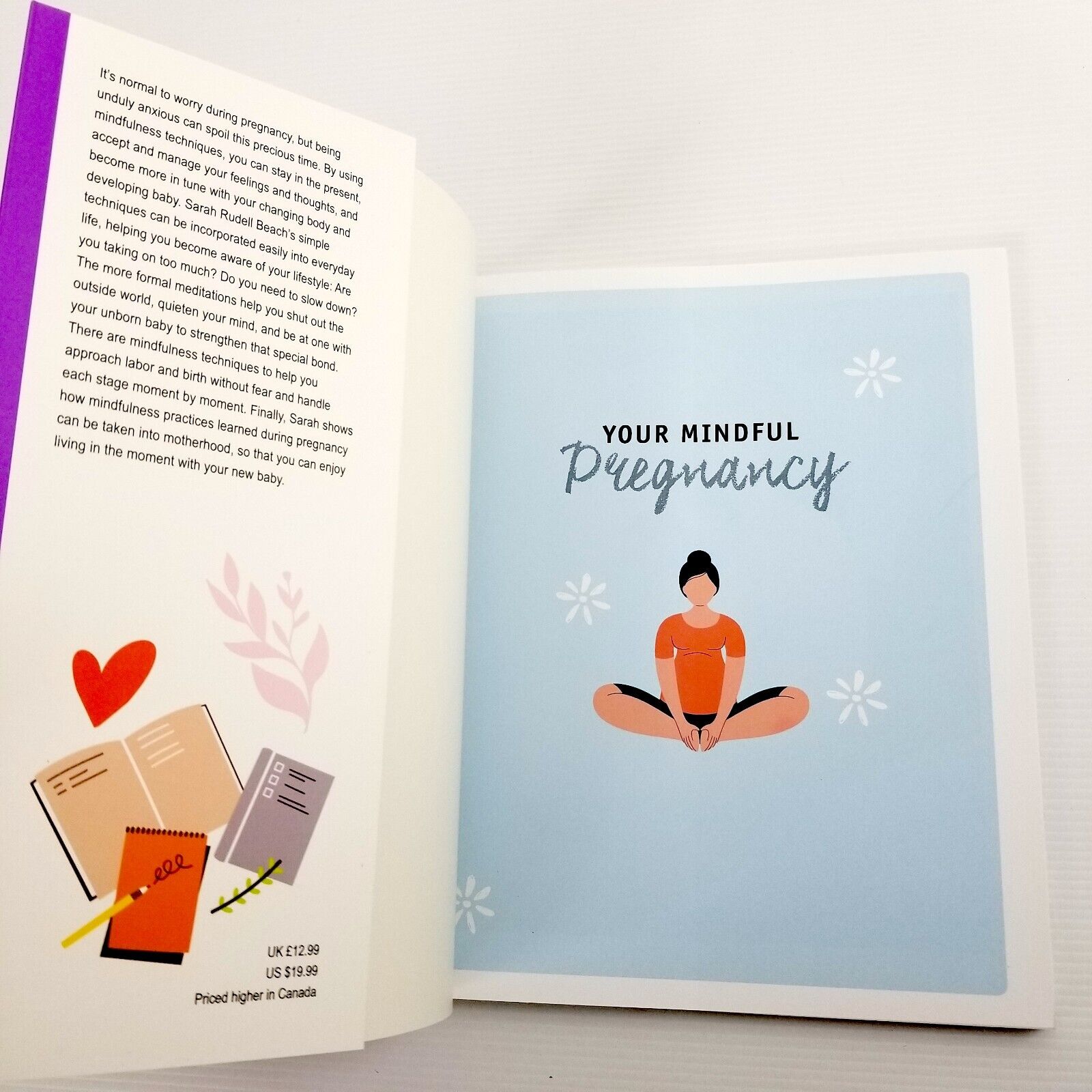 Your Mindful Pregnancy: Meditations and Practices - Sarah Rudell Beach Paperback