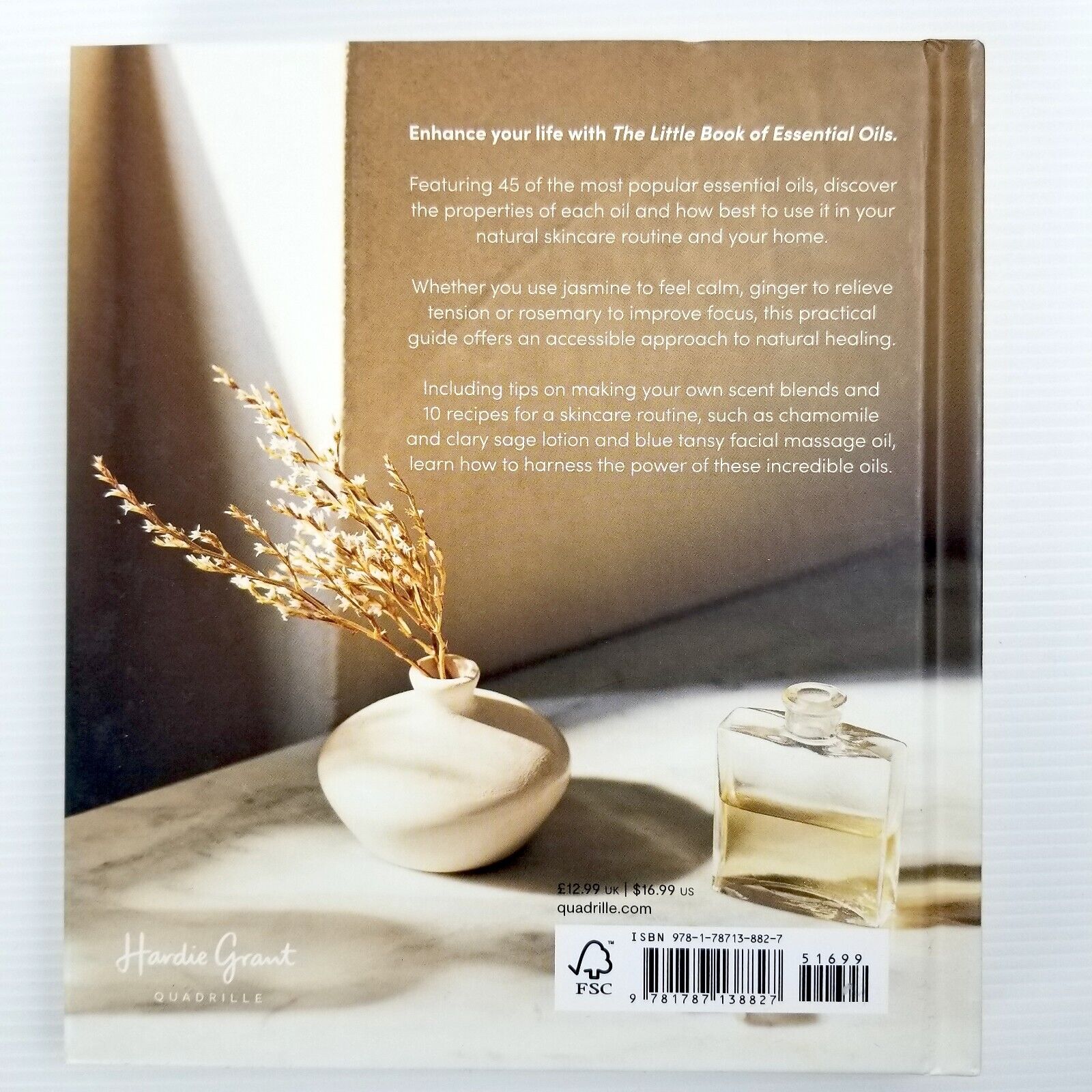The Little Book Essential Oils by Marta Tarallo (Hardcover 2023) Aromatherapy