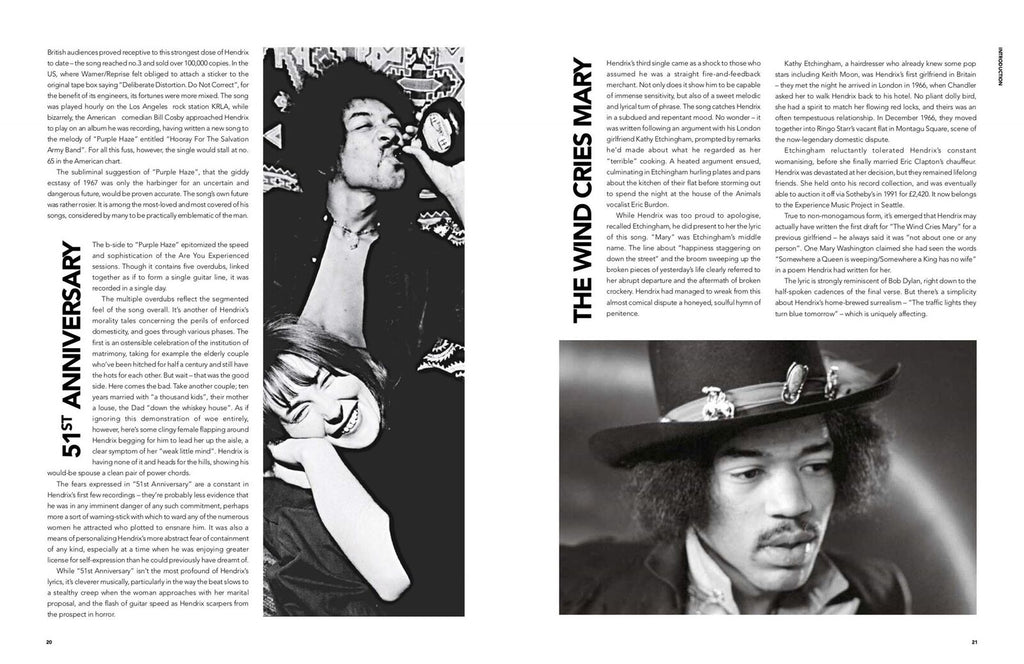 Jimi Hendrix: The Stories Behind the Songs by David Stubbs (Hardcover 2020)