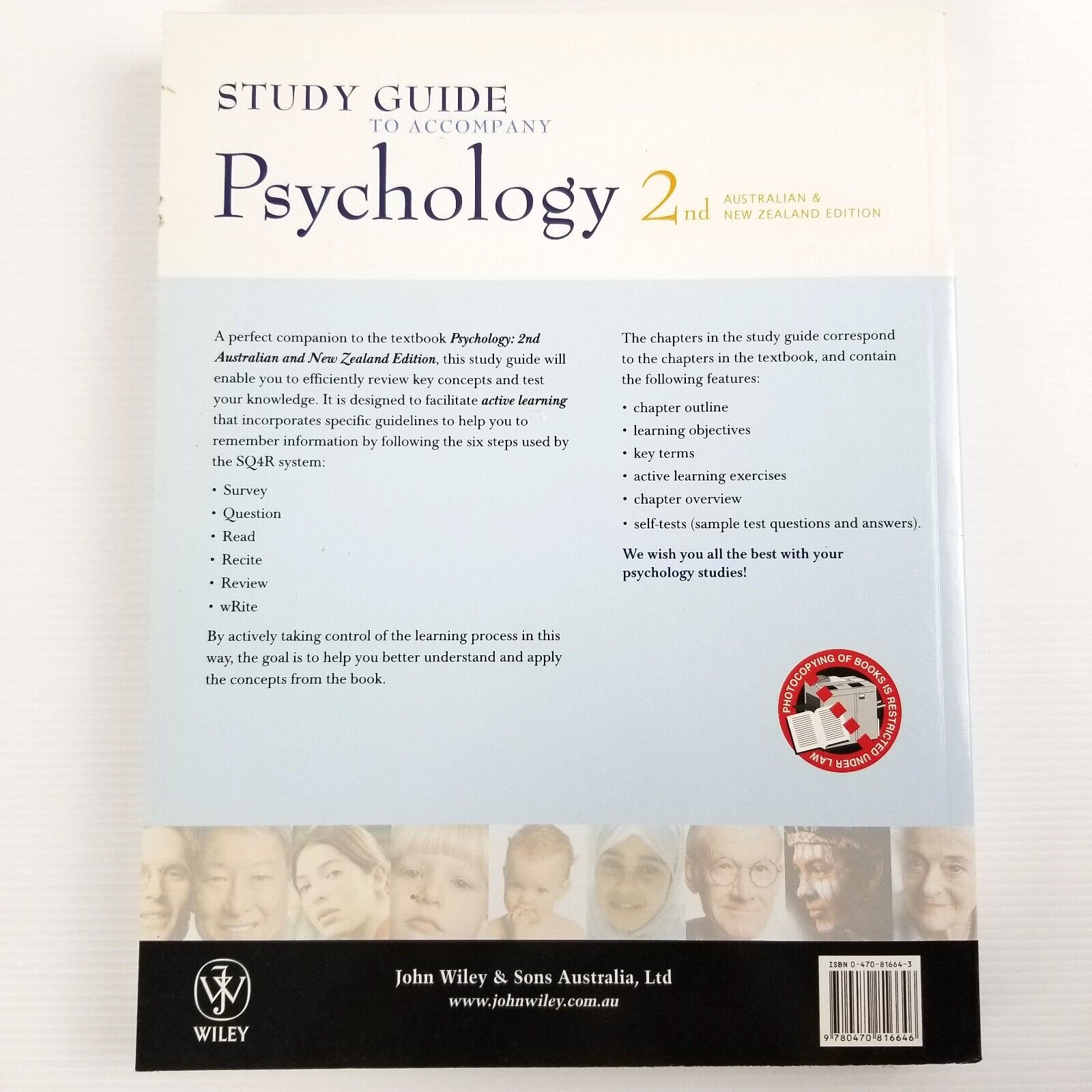 Study Guide to Accompany: Psychology 2nd Edition by Lorelle Jane Burton Workbook