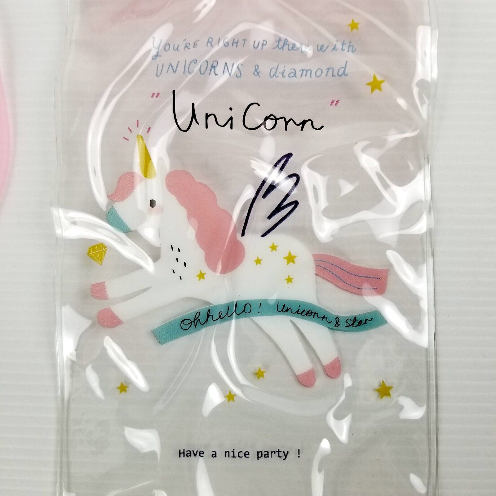 2pc Cute Unicorn Mobile Phone Smartphone Waterproof Pouch Holder Dry Bag Hanging