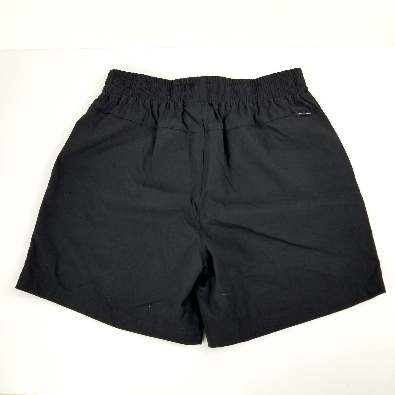 Kathmandu Women's Miro 5" Shorts XS NWT Black Mid-Thigh Pockets Elastic Waist