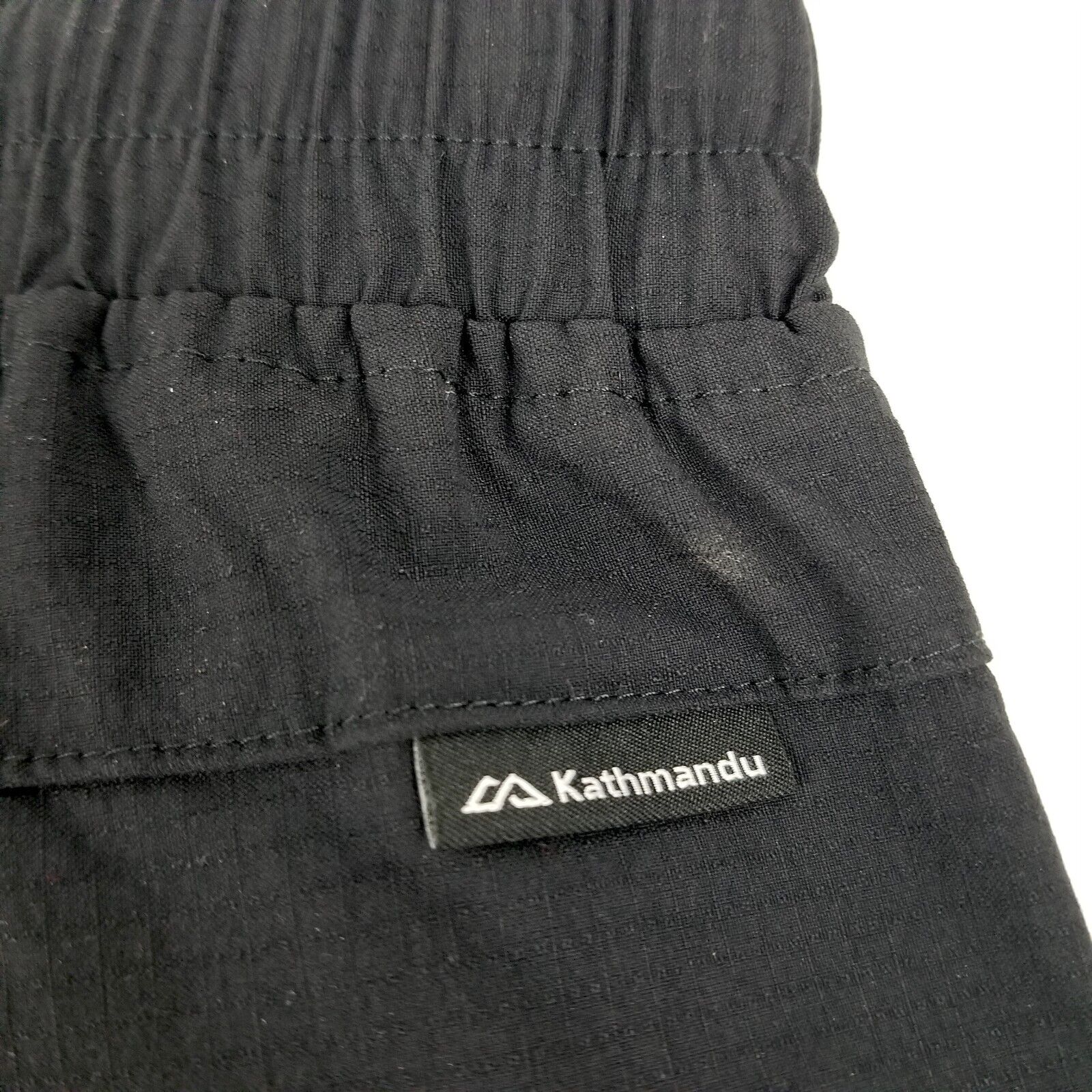Kathmandu Women's Miro 5" Shorts XS NWT Black Mid-Thigh Pockets Elastic Waist