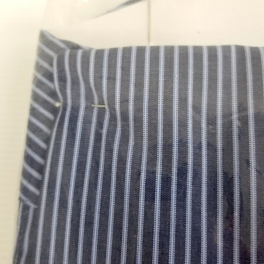 Donald J. Trump Signature Collection Buttoned Dress Shirt Blue Small 15.5 32/33