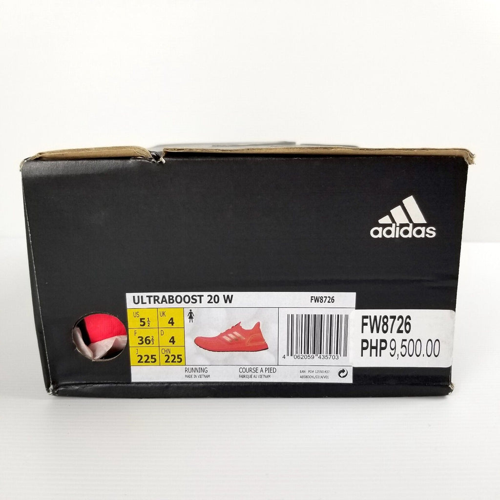 adidas Women's Ultraboost 20 US 5.5 Shoes Signal Pink/Copper Metallic/Core Black