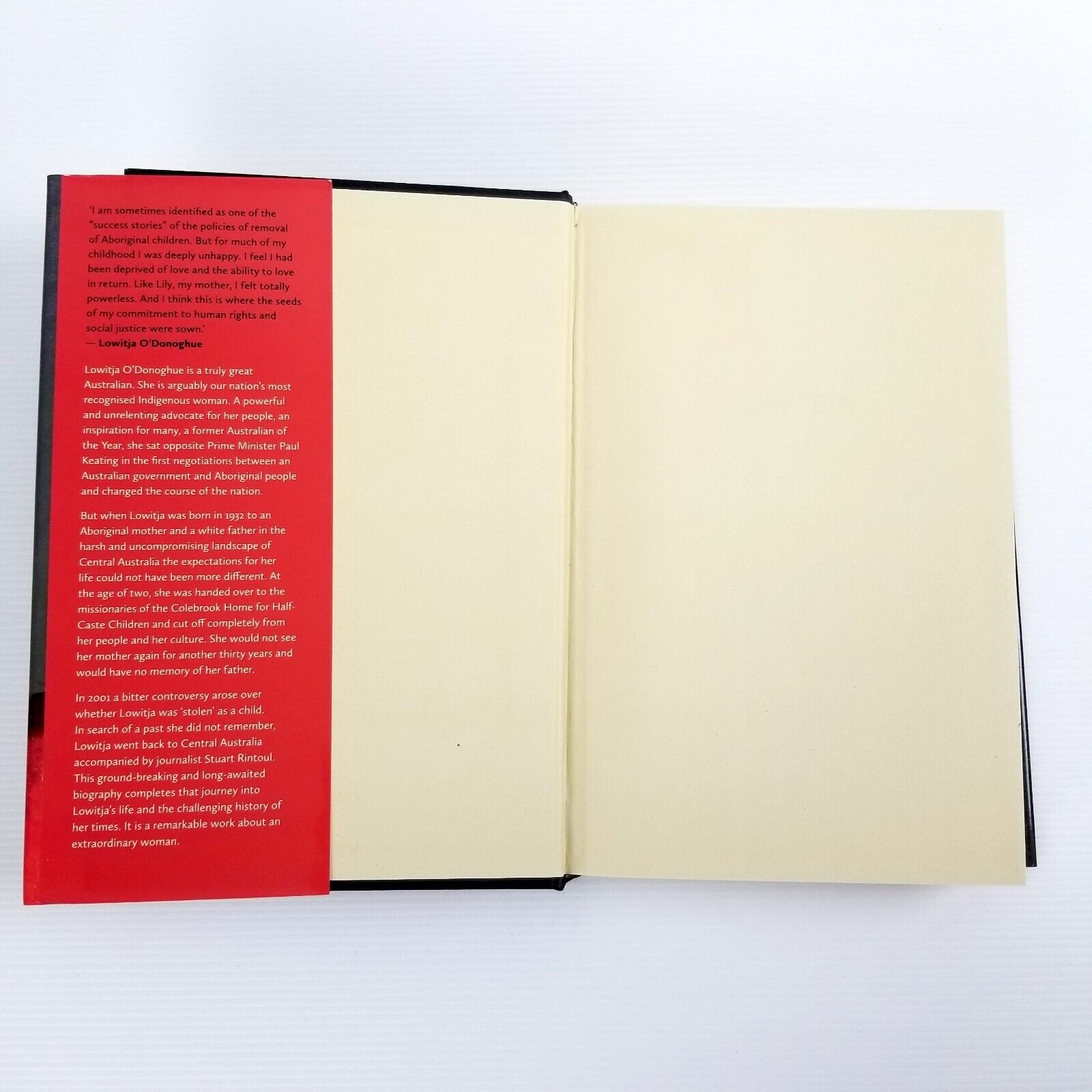 Lowitja: The Authorised Biography of Lowitja O'Donoghue Stuart Rintoul Hardcover