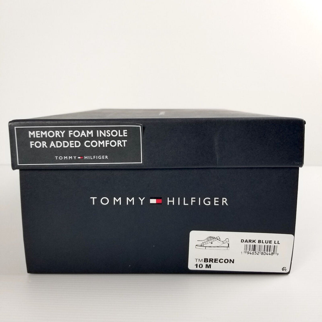 Tommy Hilfiger Men's Brecon Sneaker US 10 Navy Blue Smart Casual Dress Shoes NWT