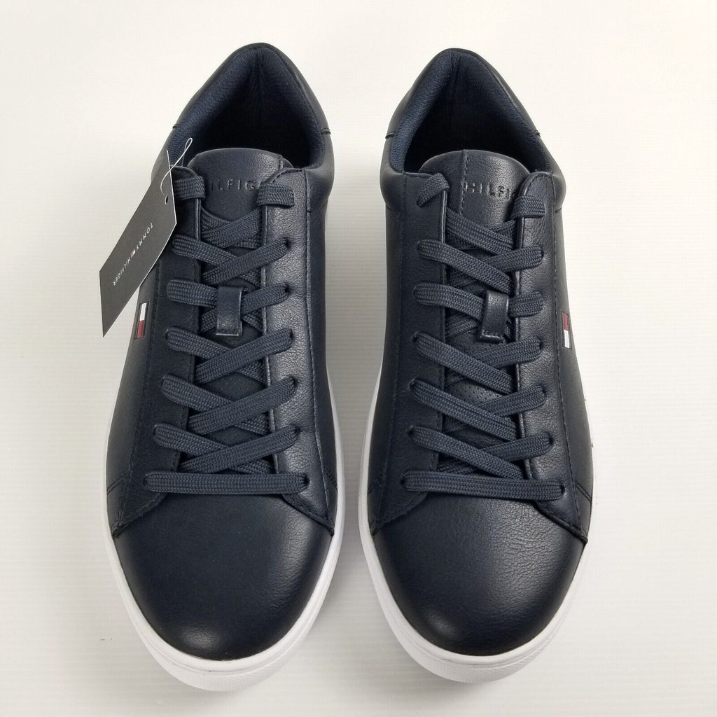 Tommy Hilfiger Men's Brecon Sneaker US 10 Navy Blue Smart Casual Dress Shoes New