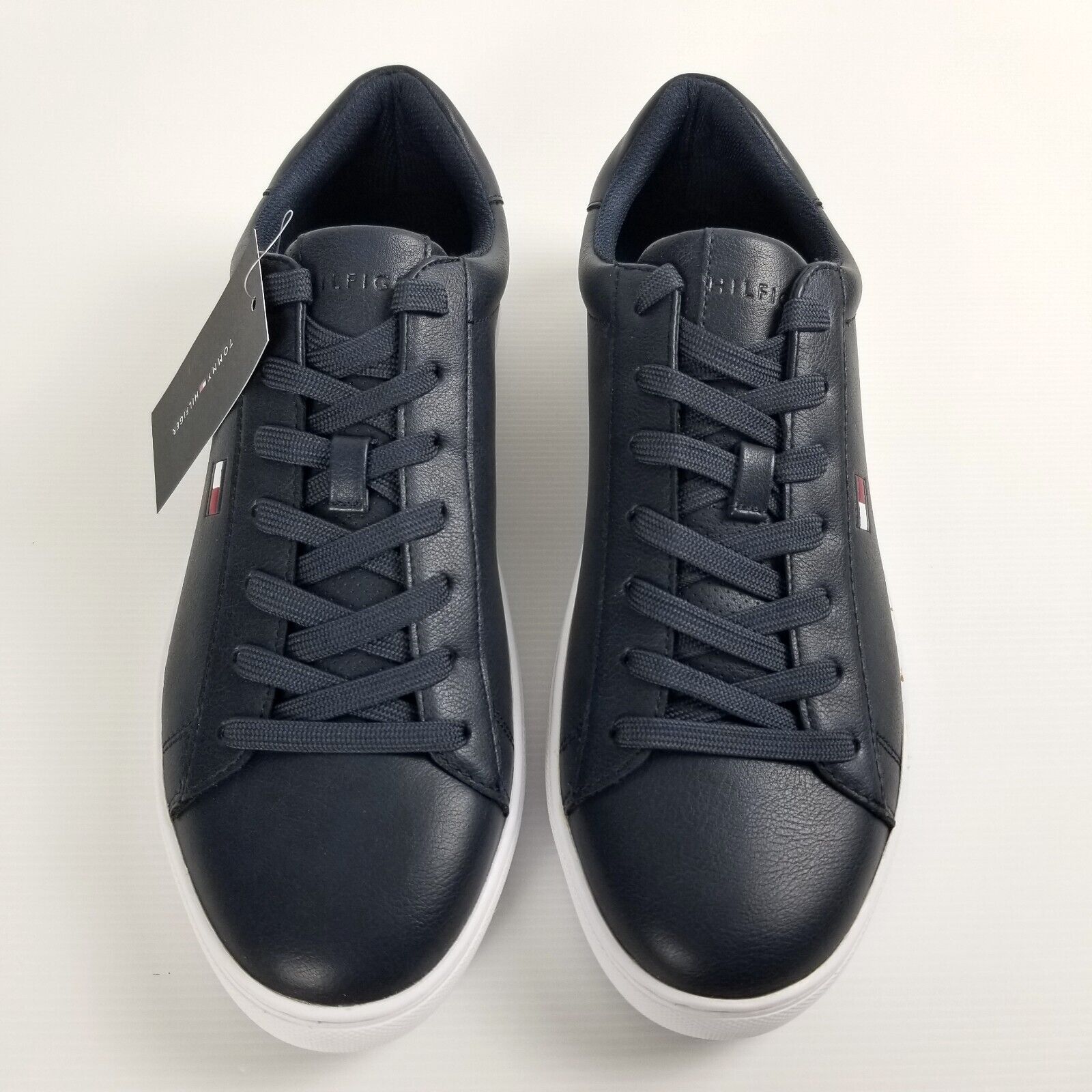 Tommy Hilfiger Men's Brecon Sneaker US 10 Navy Blue Smart Casual Dress Shoes New