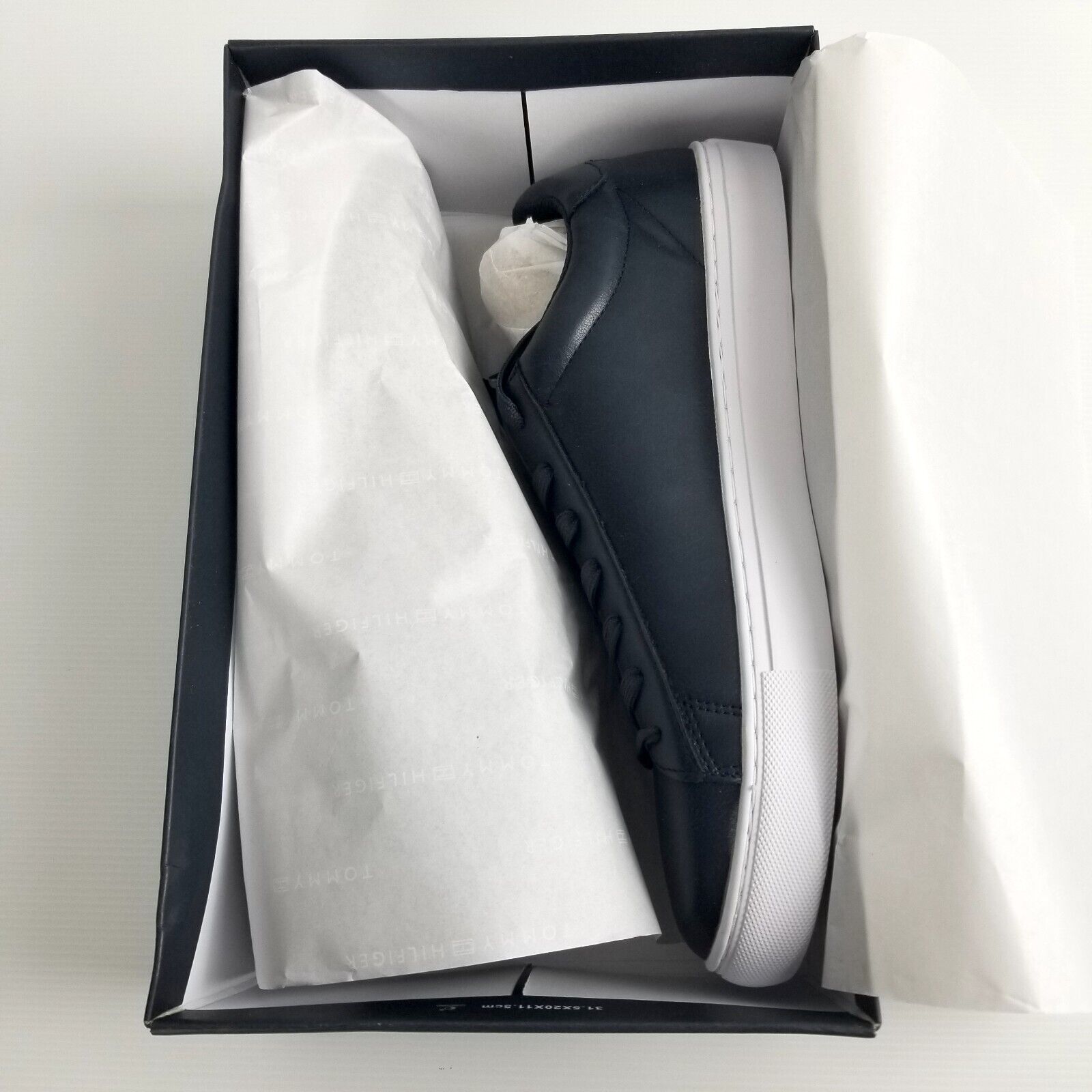 Tommy Hilfiger Men's Brecon Sneaker US 10 Navy Blue Smart Casual Dress Shoes New