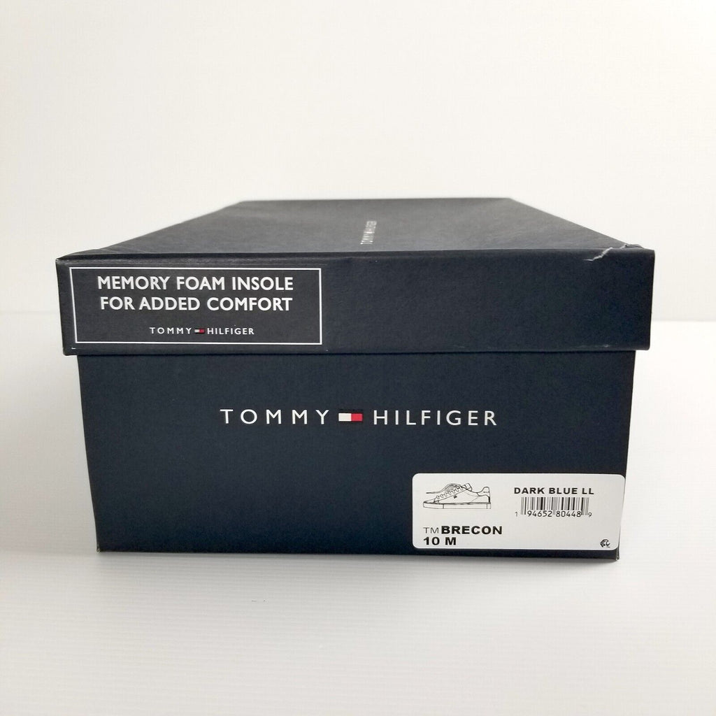 Tommy Hilfiger Men's Brecon Sneaker US 10 Navy Blue Smart Casual Dress Shoes New