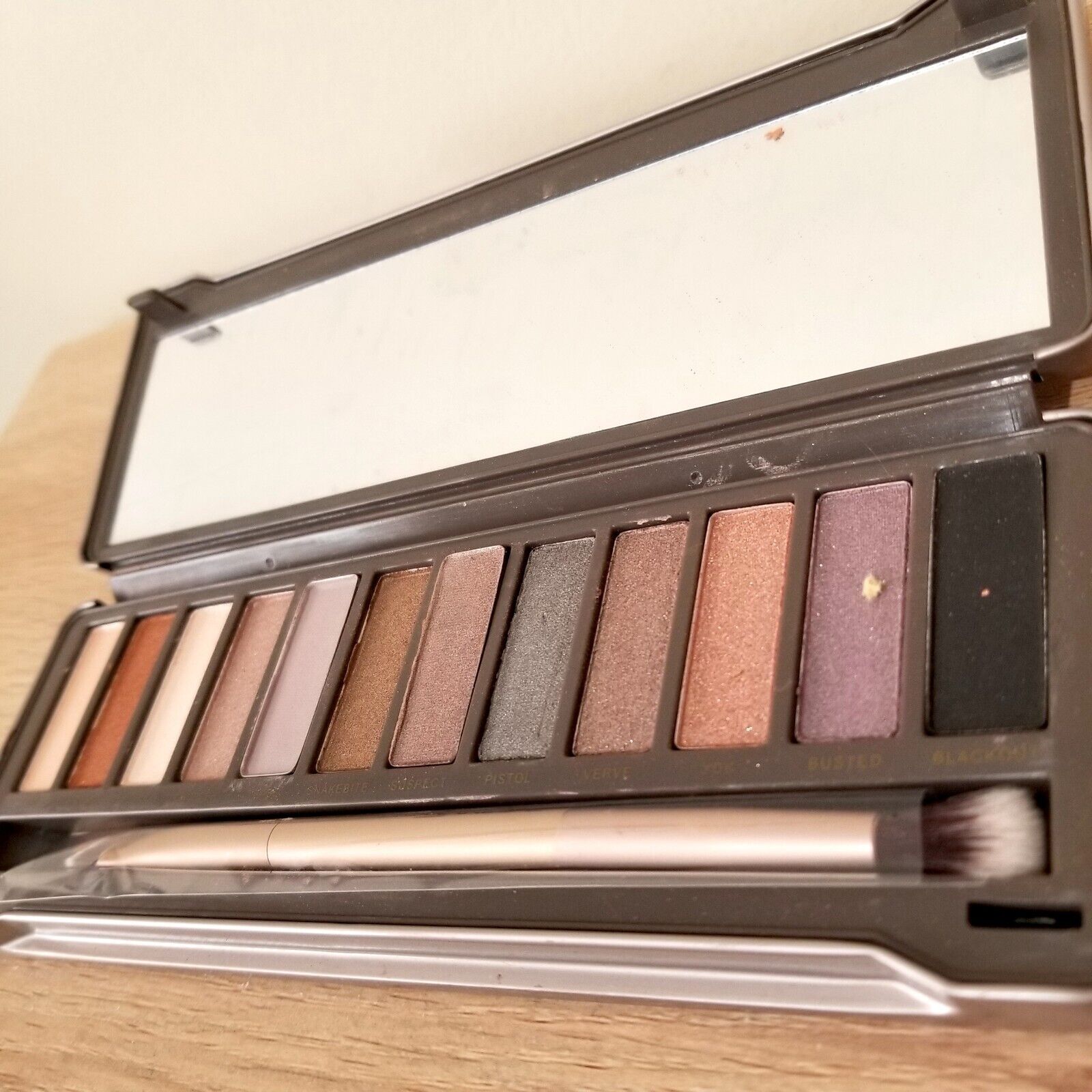 12-Shade Eyeshadow Palette Nude Beige Purple Tones Smokey Eye Glitter Matte 2nd