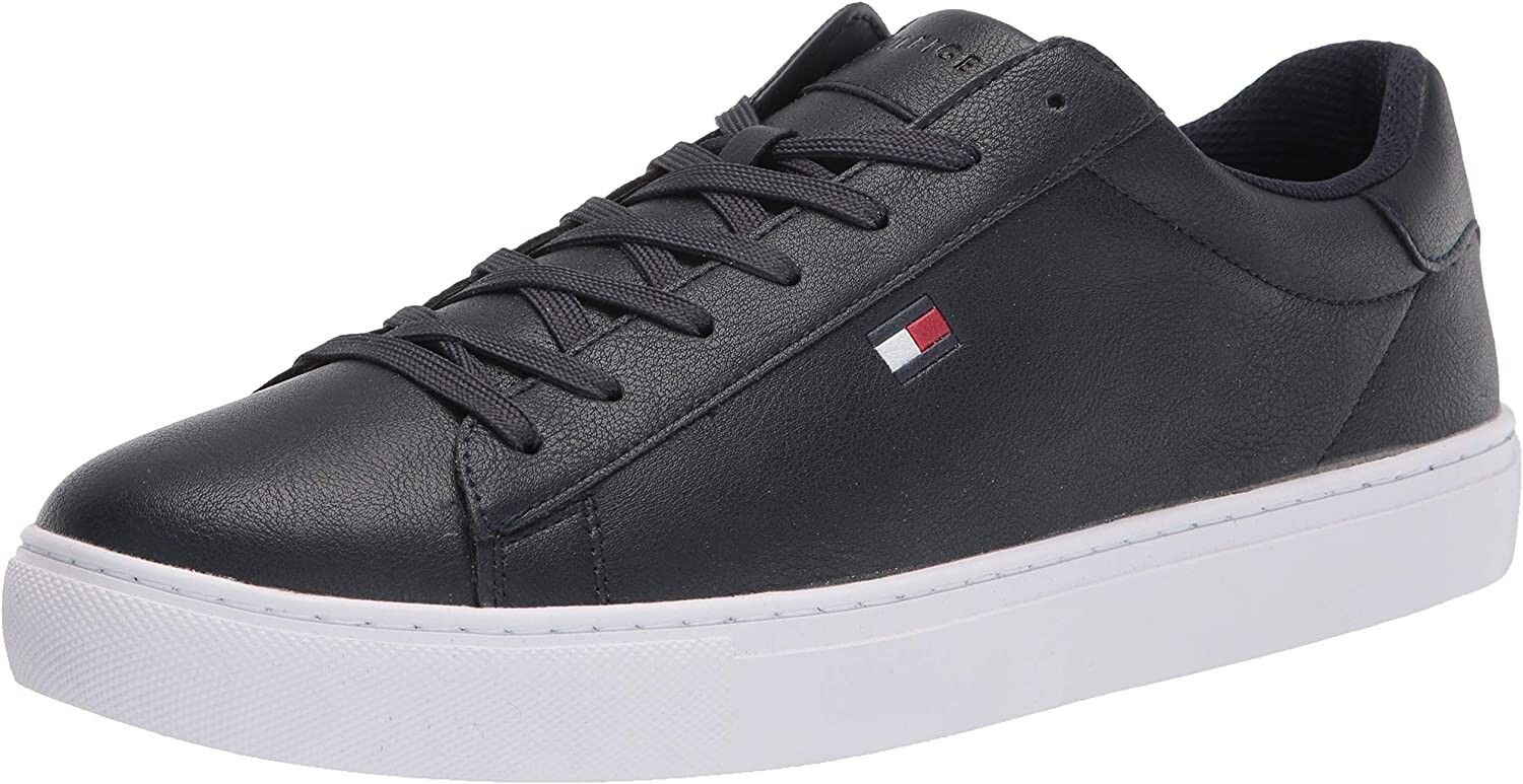 Tommy Hilfiger Men's Brecon Sneaker US 10.5 M Navy Blue Smart Casual Dress Shoes