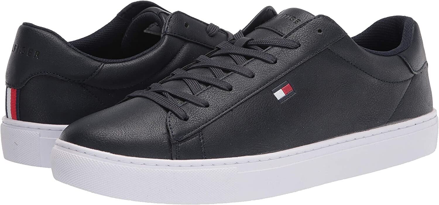 Tommy Hilfiger Men's Brecon Sneaker US 10.5 M Navy Blue Smart Casual Dress Shoes