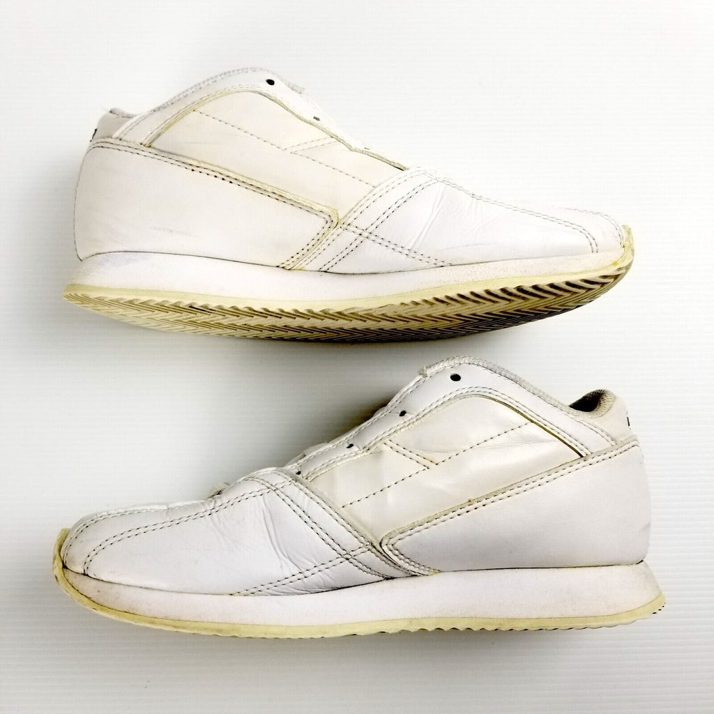 DADA Supreme Vintage Sneakers Shoes White Silver US 3.5 EUR 35.5 Hip Hop 90s Y2K
