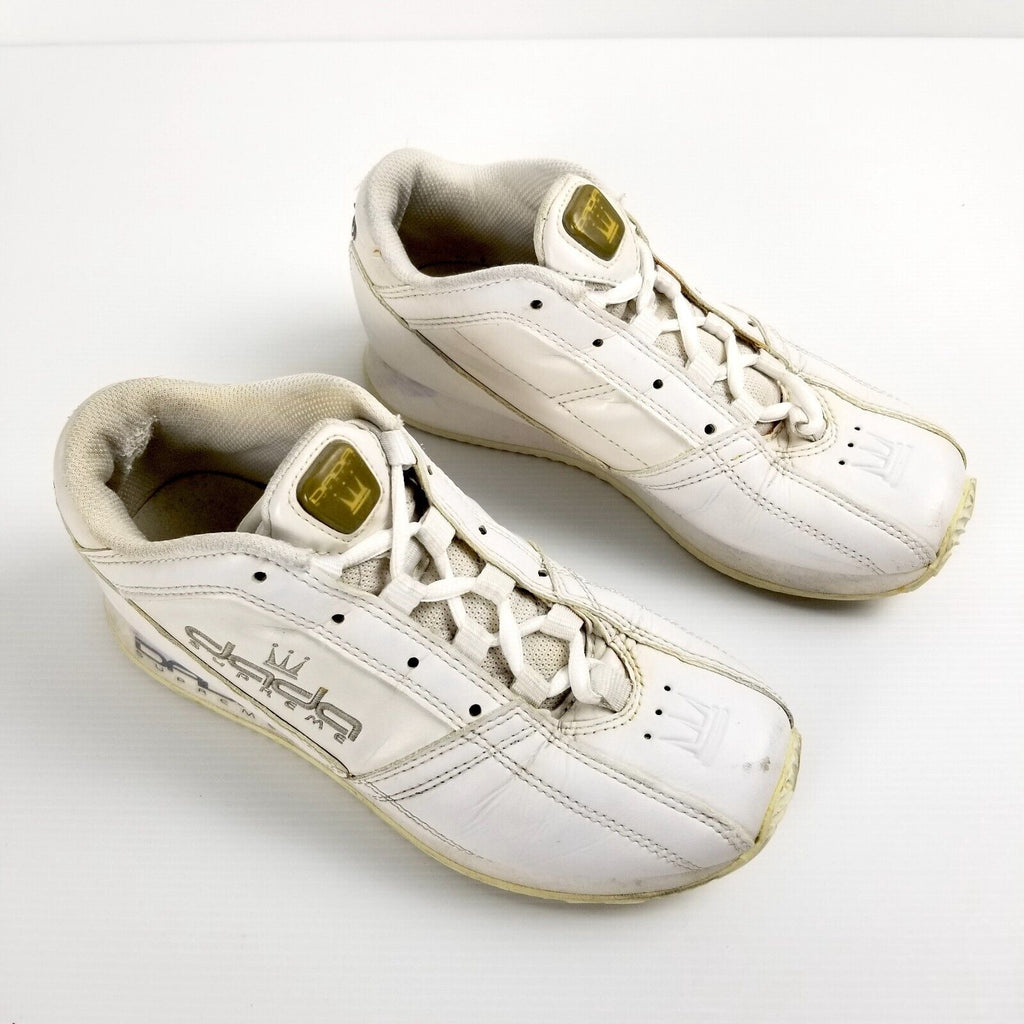 DADA Supreme Vintage Sneakers Shoes White Silver US 3.5 EUR 35.5 Hip Hop 90s Y2K