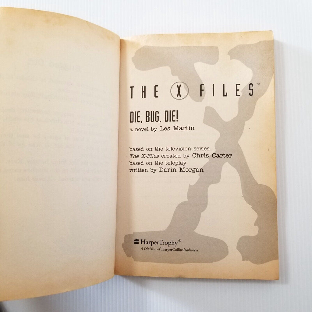 X-Files: Die, Bug, Die! No. 10 by Les Martin 1997 Paperback Vintage