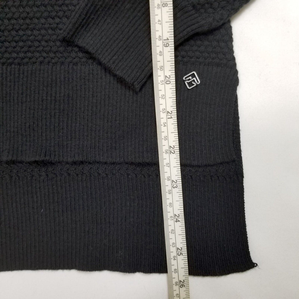 Kathmandu Kamana Women's Knitted Pullover Size 10 Black Jumper Sweater New NWT