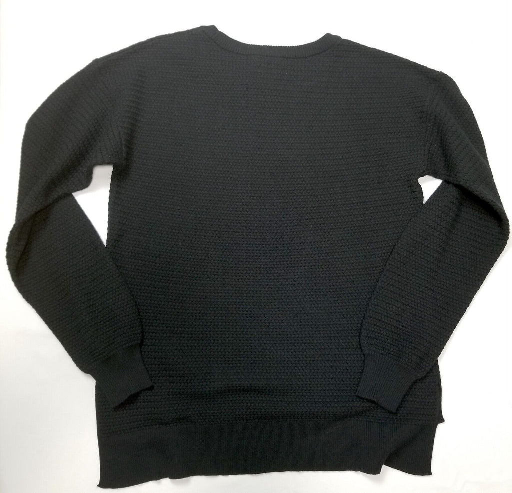 Kathmandu Kamana Women's Knitted Pullover Size 10 Black Jumper Sweater New NWT