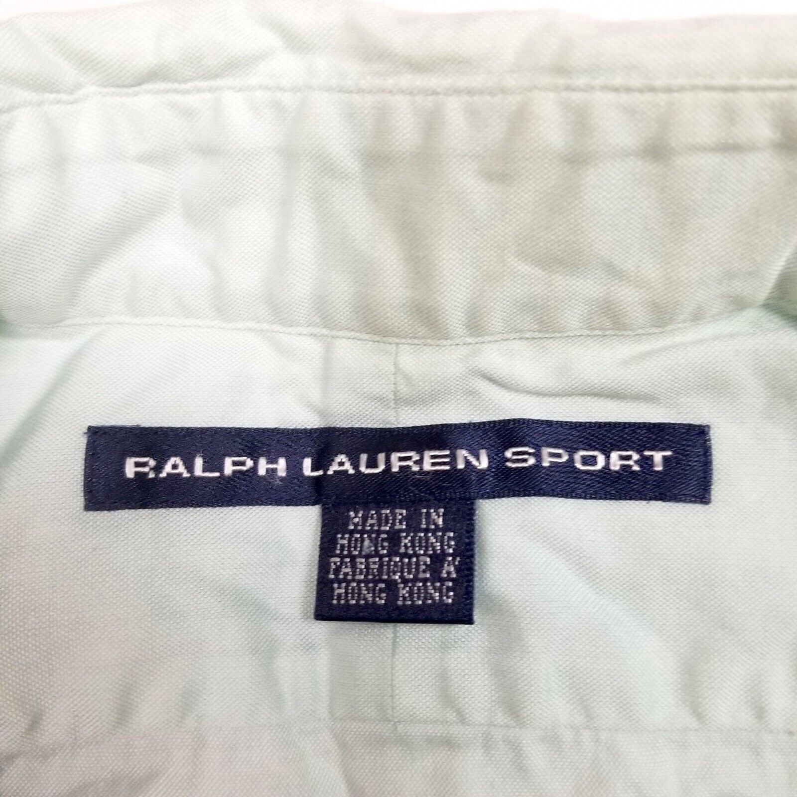 Vintage Ralph Lauren Sport Women's S/6 Sleeveless Top Light Green Shirt Blouse