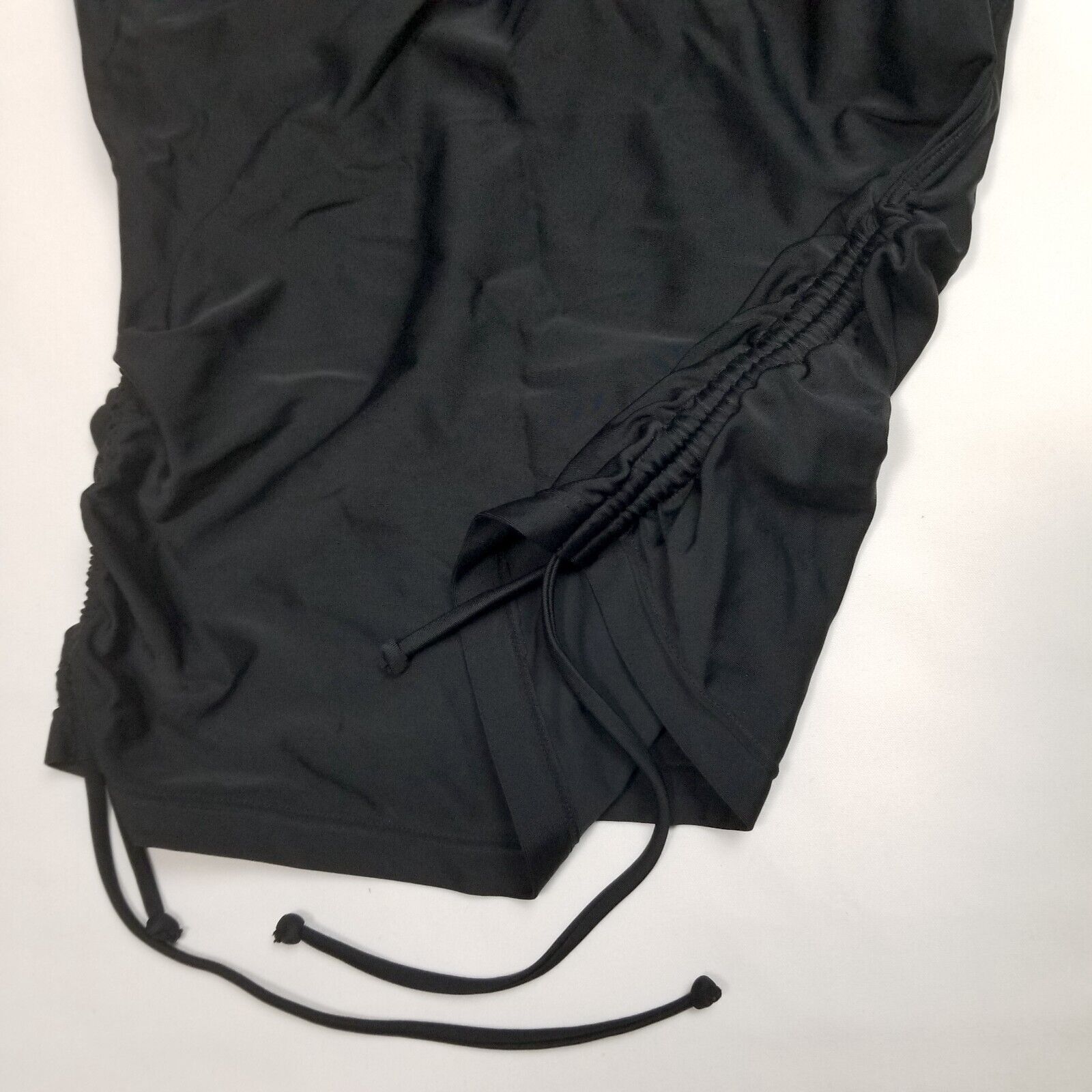 Seafolly Australia Women's 10 Black Swimwear Full Top Stretchy Swim Wear Tank