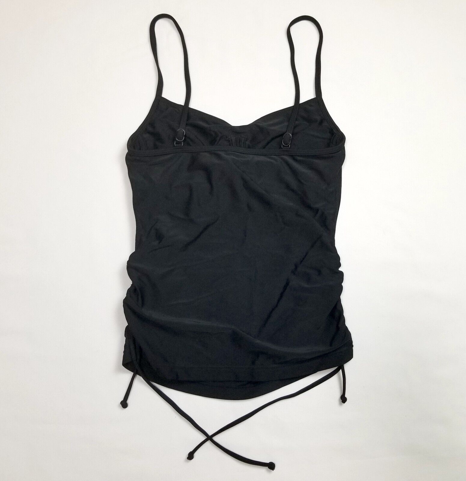 Seafolly Australia Women's 10 Black Swimwear Full Top Stretchy Swim Wear Tank