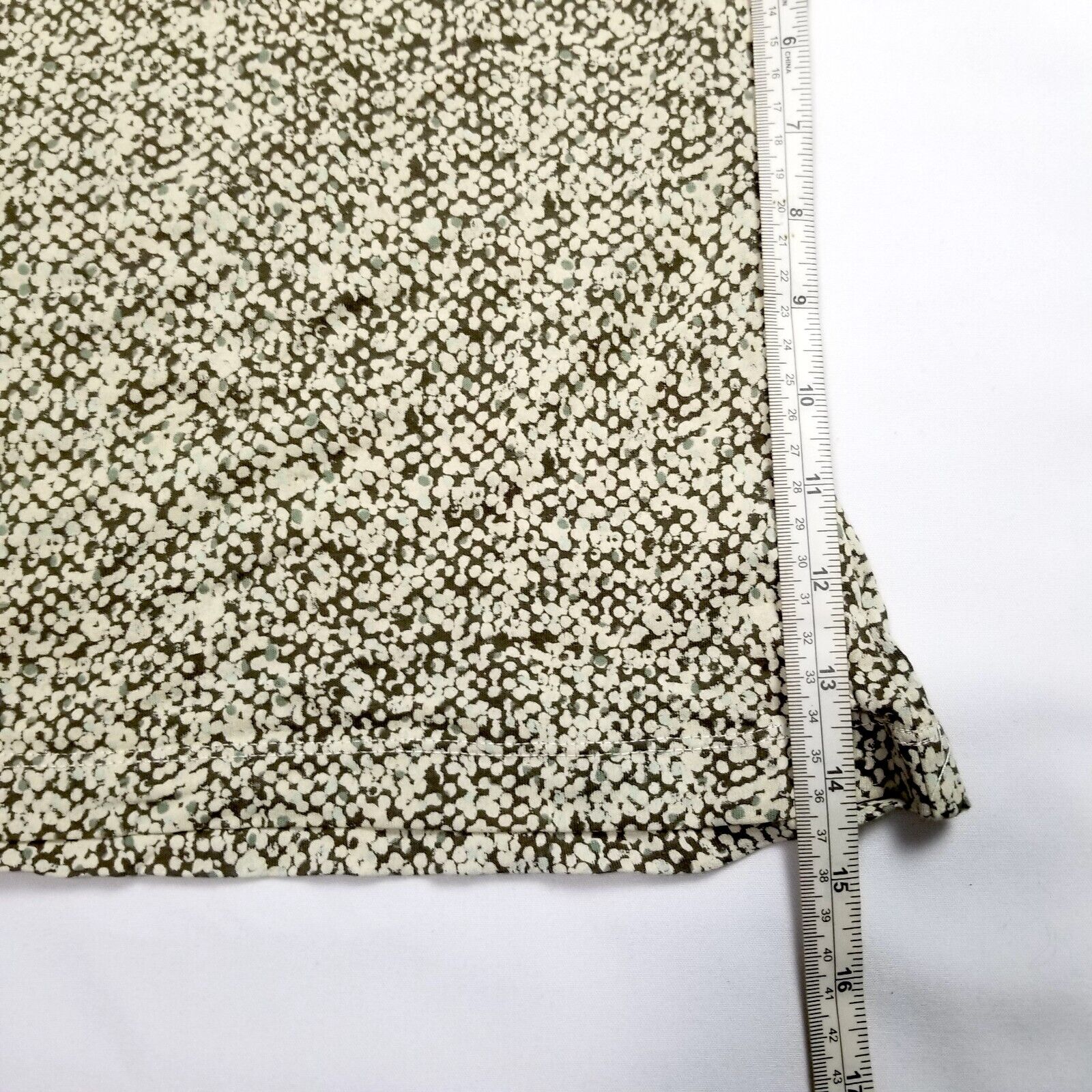 sandwich Women's M Sage Green Beige Dotted Blouse Singlet Cami Top Adjustable