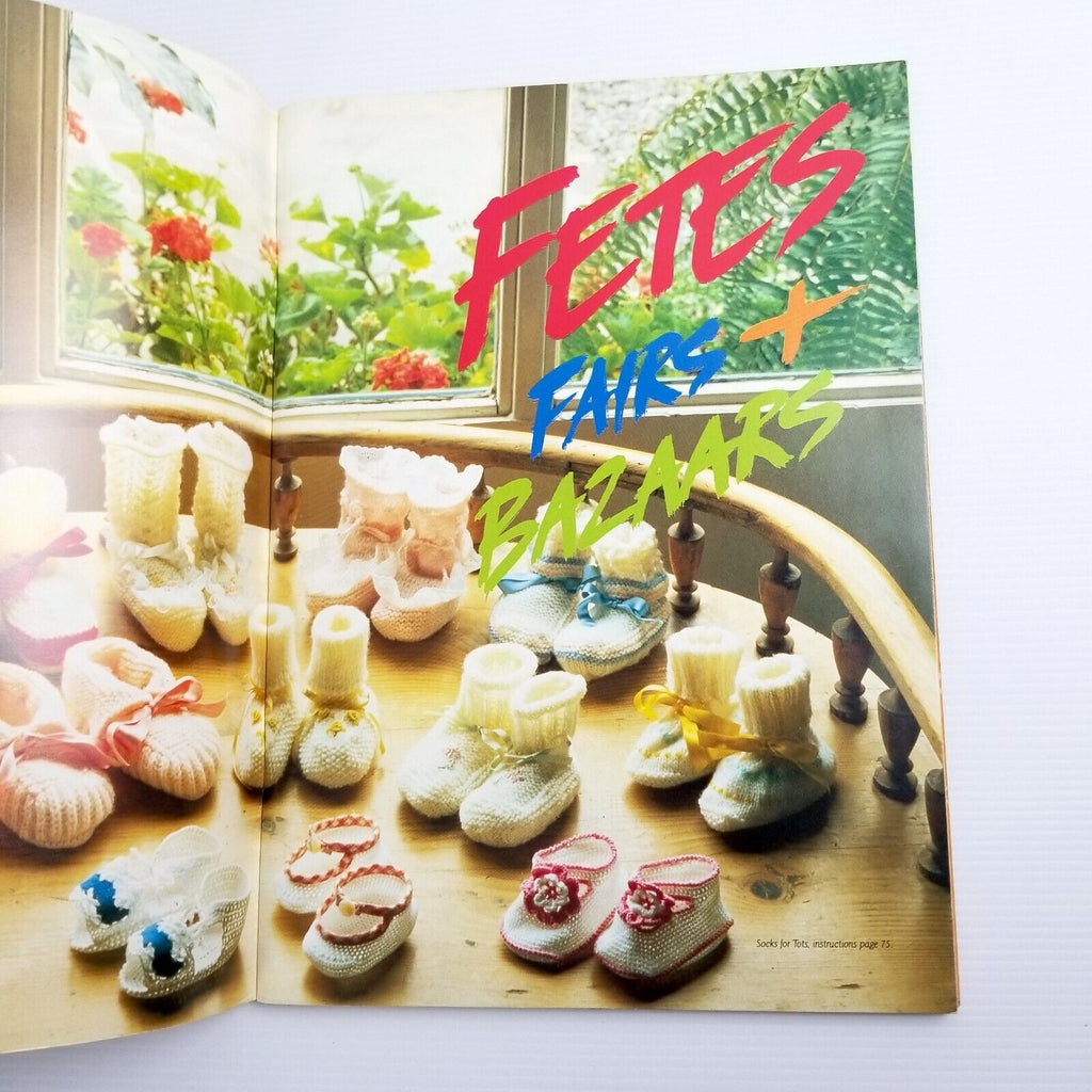 Vintage Better Homes and Gardens Fetes Fairs Bazaars Food Crafts Book Paperback