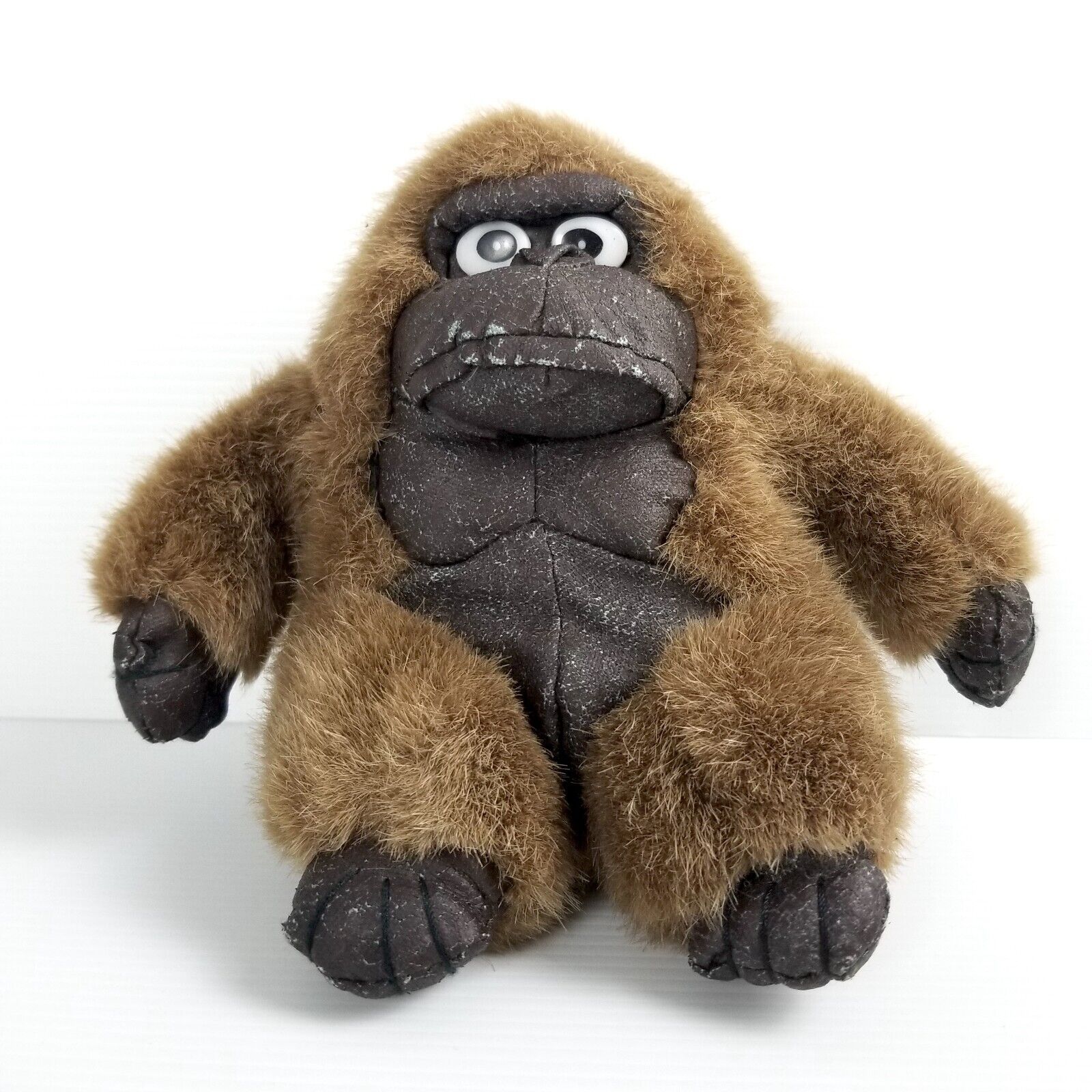 Vintage Circus Circus Gorilla Plush Toy Las Vegas Reno Small Brown Soft Play Toy
