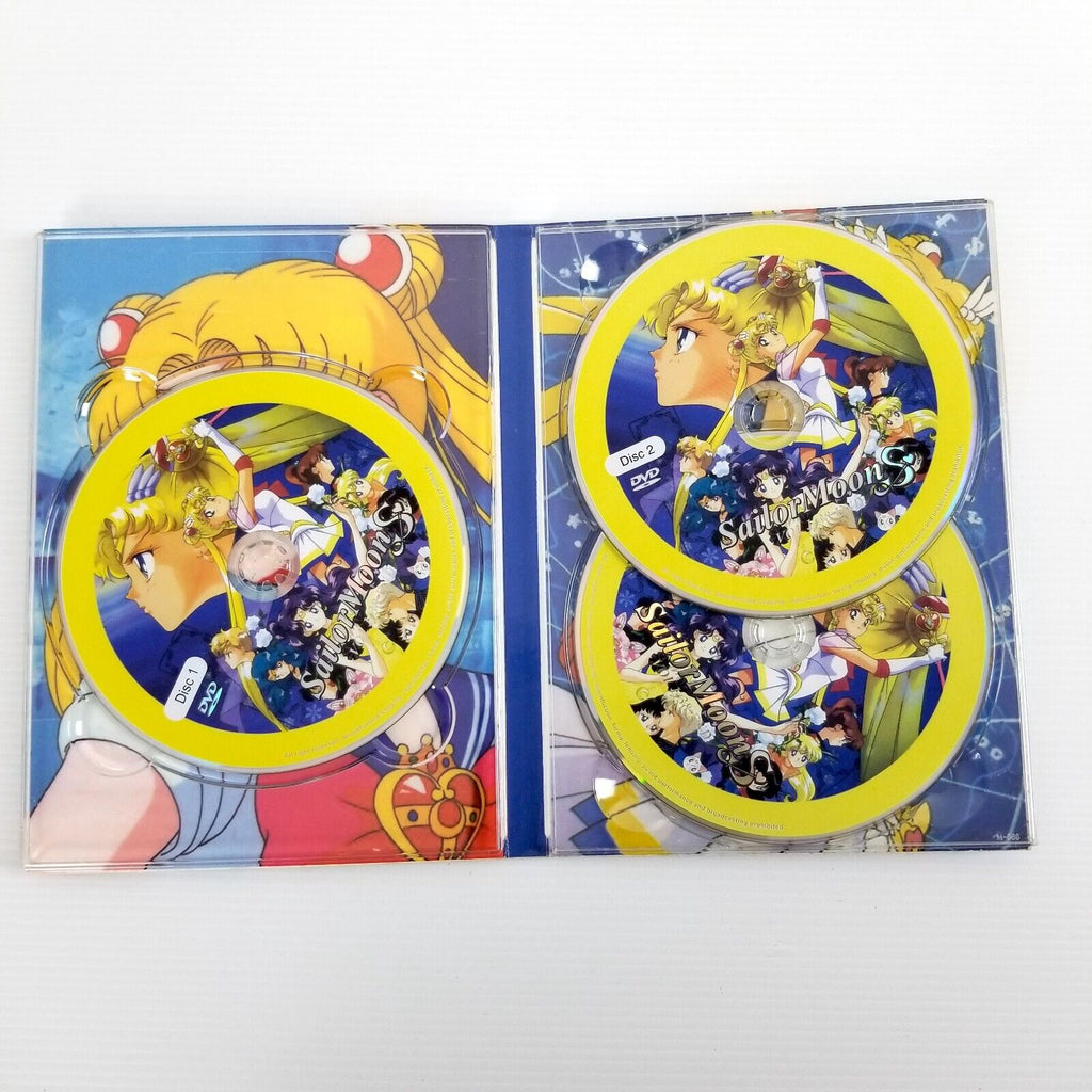 Sailor Moon S Vol 1-38 (1994) DVD Anime 3-Disc Region 0 NTSC Japanese/English