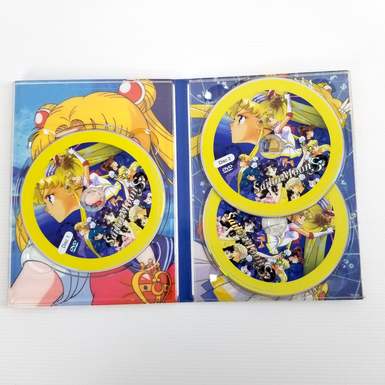 Sailor Moon S Vol 1-38 (1994) DVD Anime 3-Disc Region 0 NTSC Japanese/English