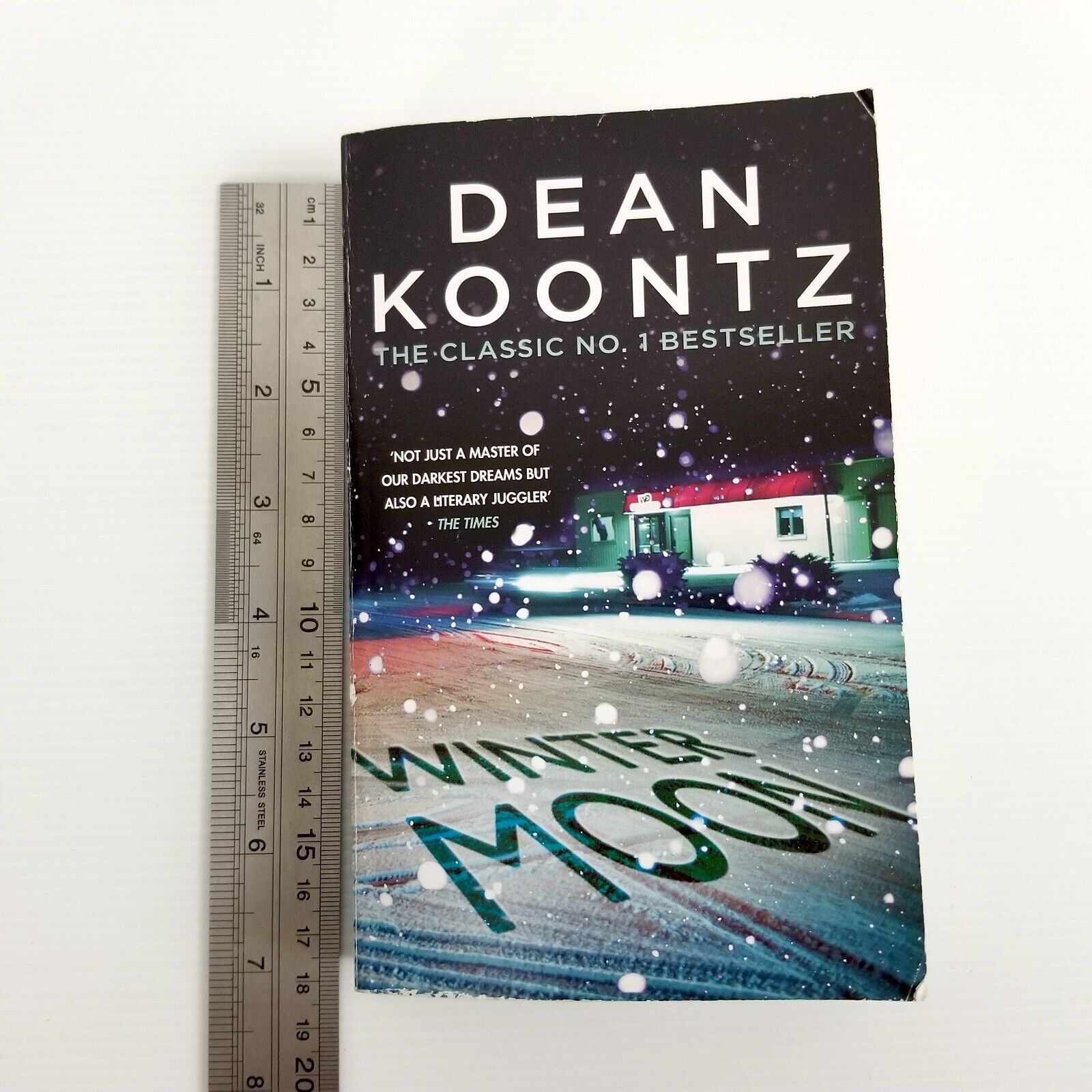 Winter Moon by Dean Koontz (Small Paperback, 2016) Mystery Crime Thriller LA Cop