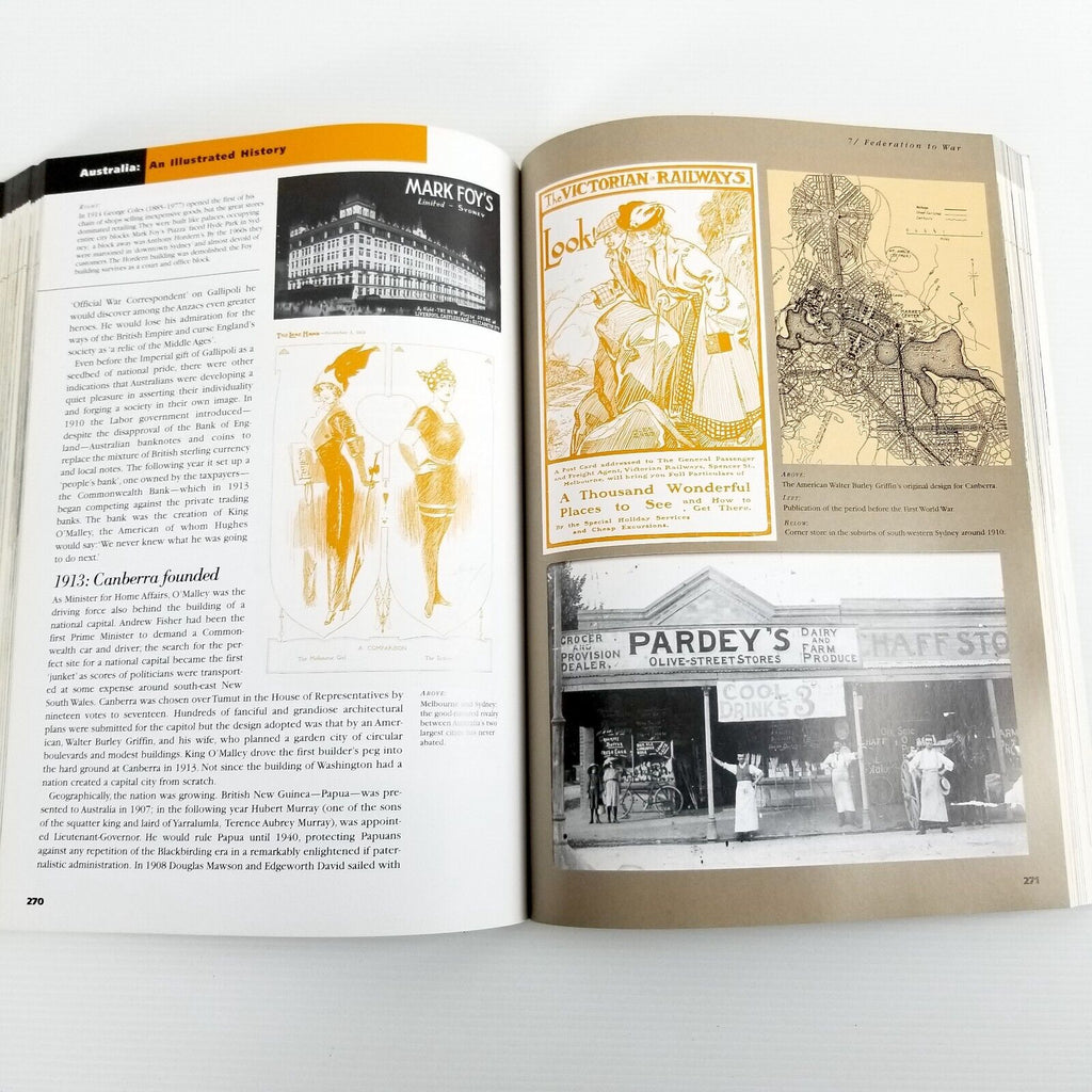 Illustrated History Of Australia From Dreamtime To The New Millennium Macdougall