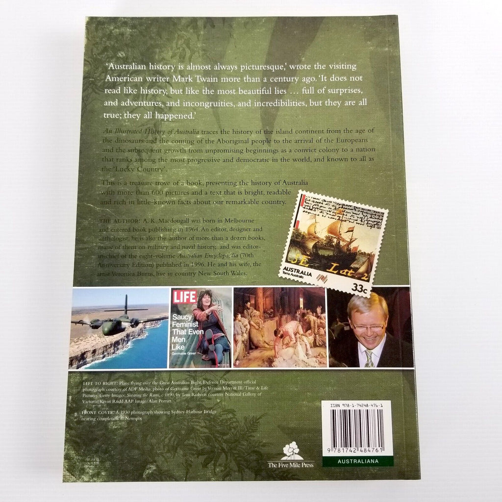 Illustrated History Of Australia From Dreamtime To The New Millennium Macdougall