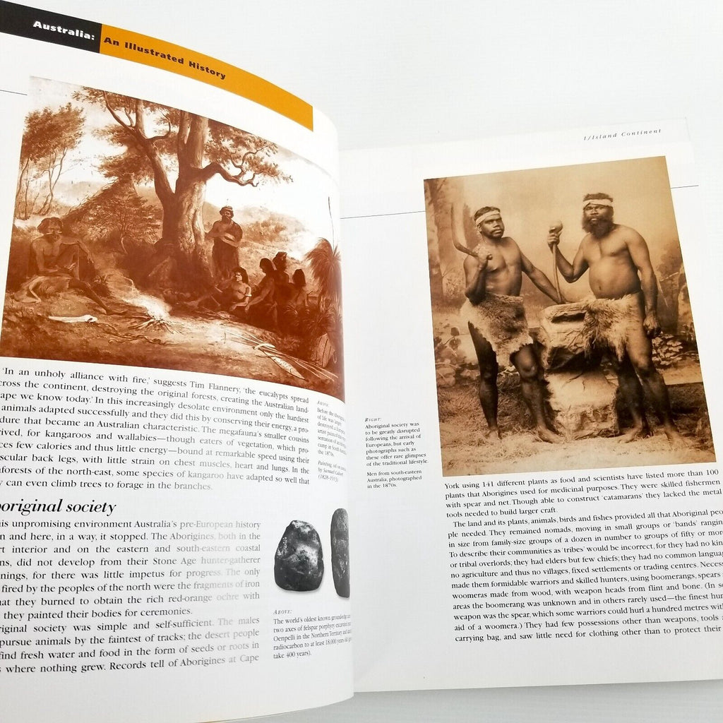Illustrated History Of Australia From Dreamtime To The New Millennium Macdougall