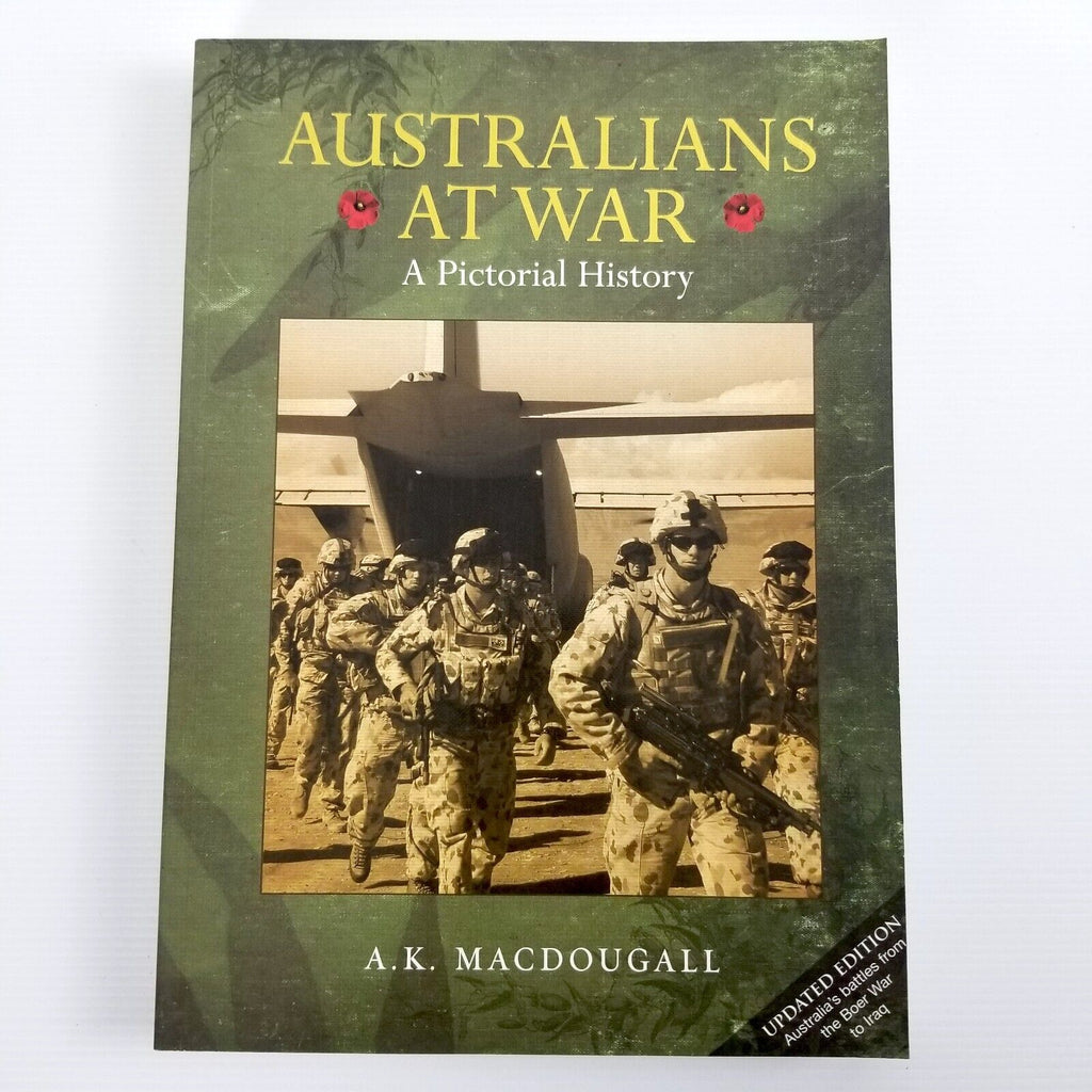 Australians At War: A Pictorial History by A. K. Macdougall ANZAC Military War