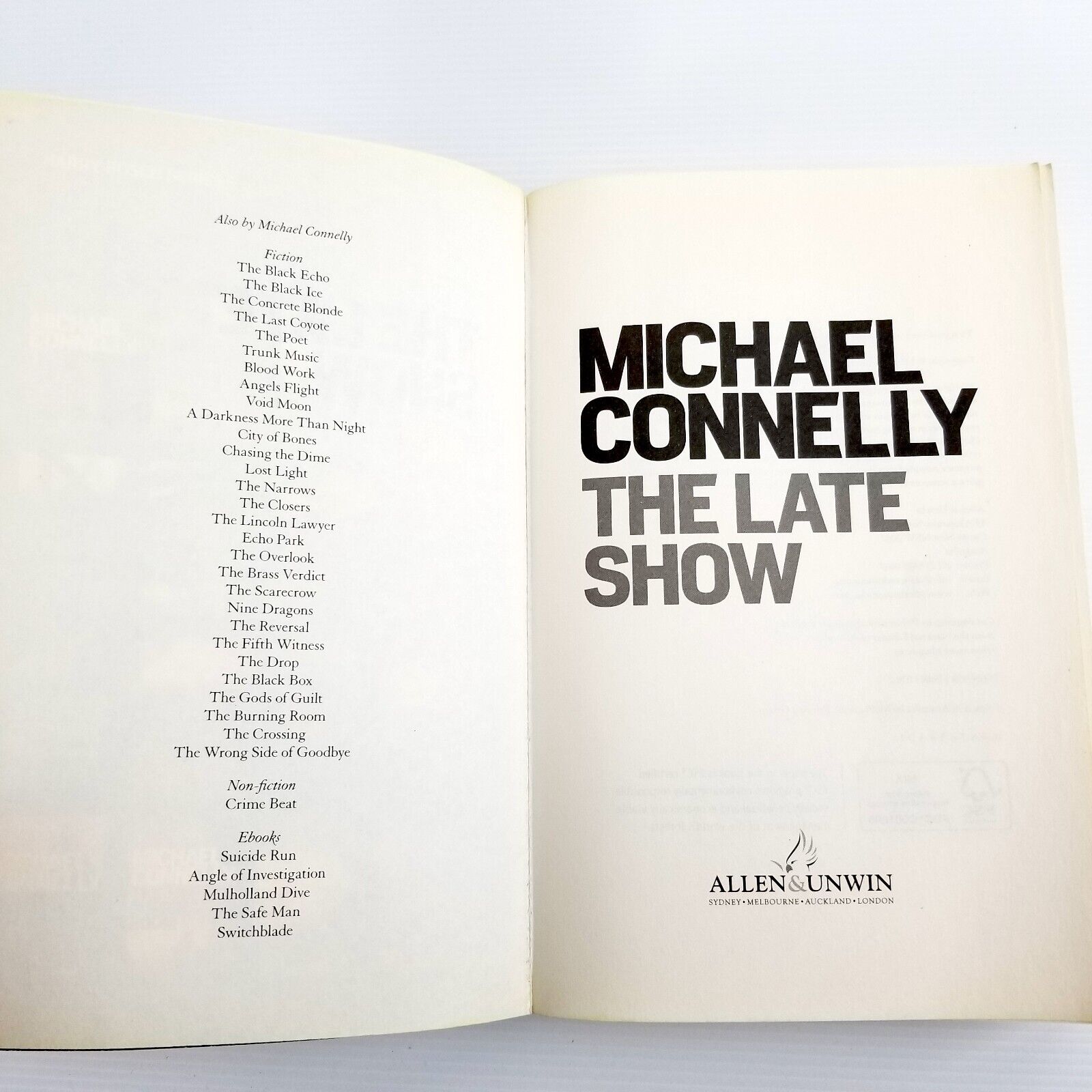 The Late Show by Michael Connelly (Paperback, 2017) Renee Ballard Series Book 1