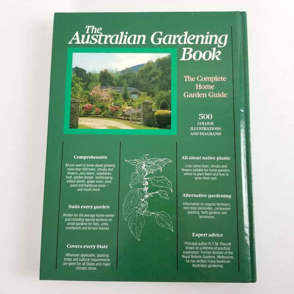 The Australian Gardening Book The Complete Home Garden Guide by RTM Pescott