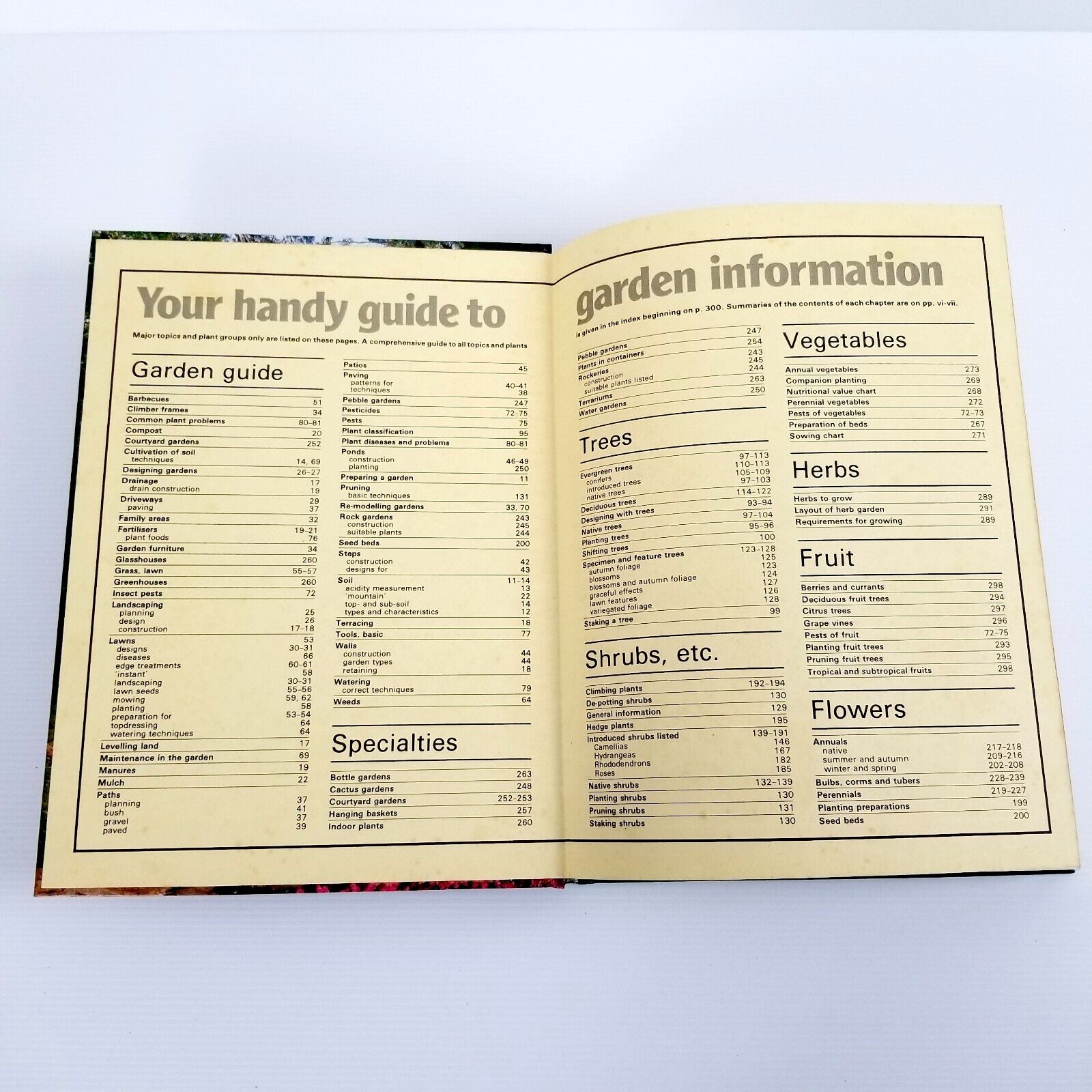 The Australian Gardening Book The Complete Home Garden Guide by RTM Pescott