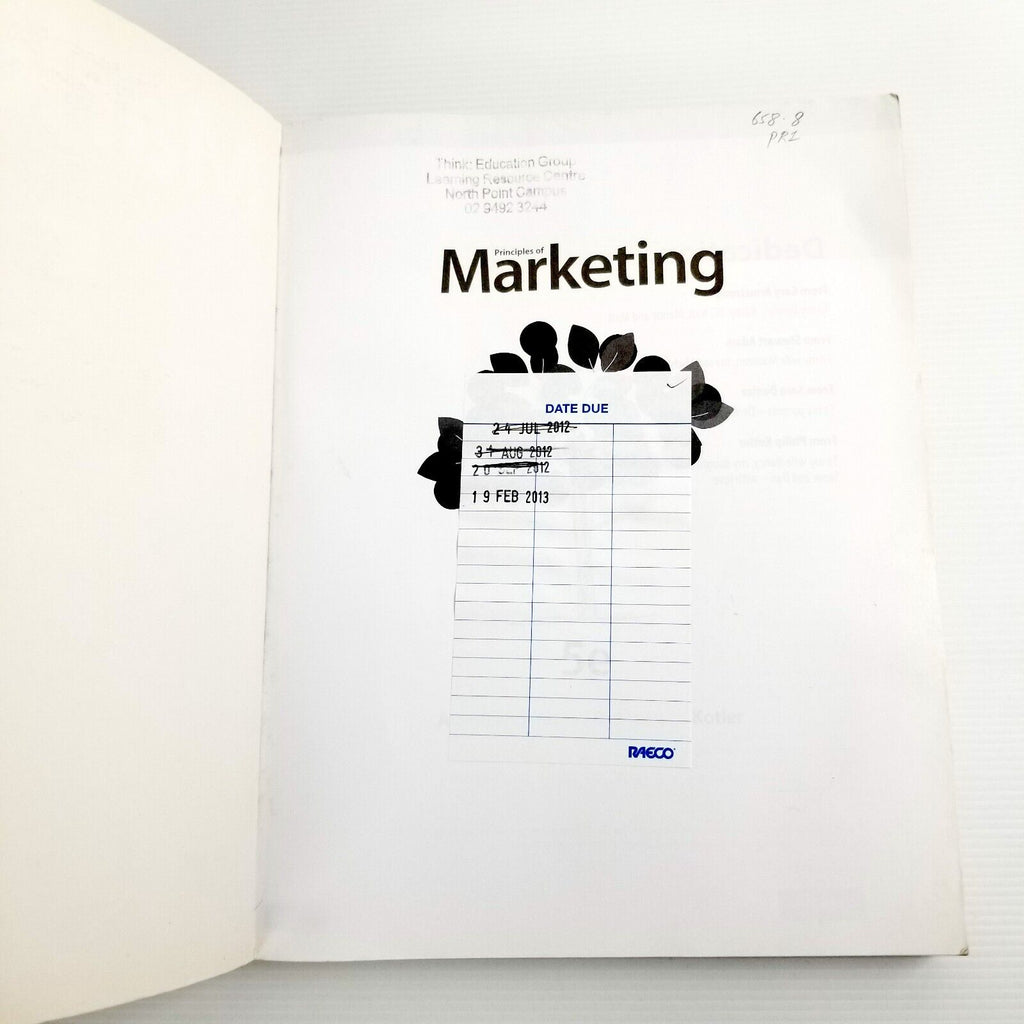 Principles of Marketing by Gary Armstrong, Sara Denize, Phillip Kotler, Stewart