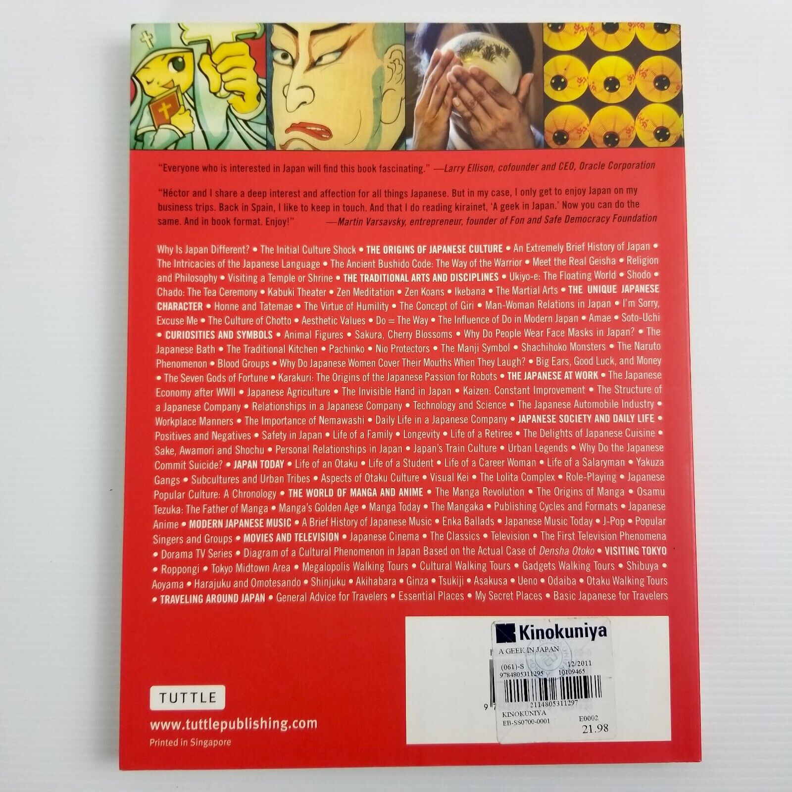 Geek in Japan: Discovering the Land of Manga, Anime, Zen & Tea by Hector Garcia