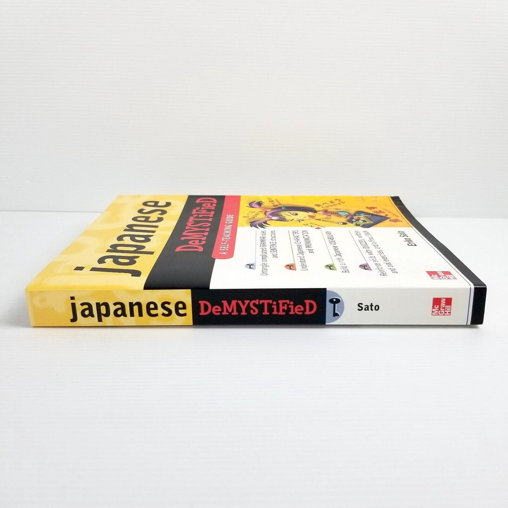 Japanese Demystified by Eriko Sato (Paperback, 2008) Language Study Workbook